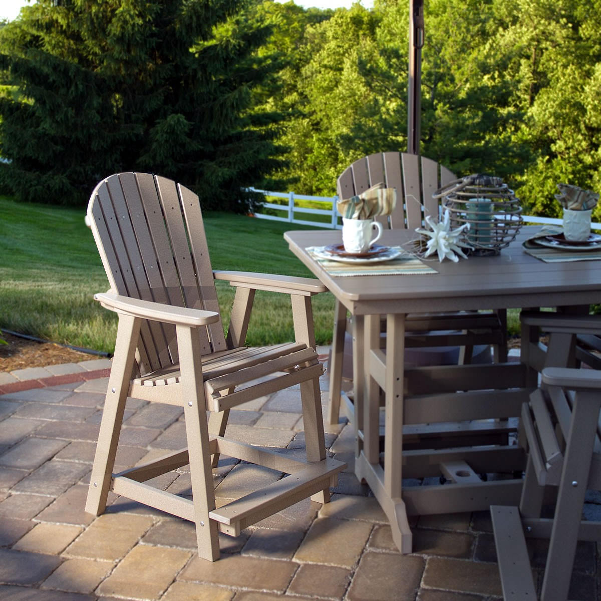 Berlin Gardens Elite Comfo-Back Counter Chair