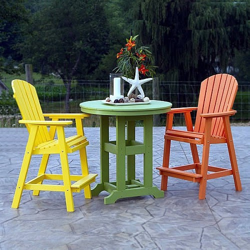 Berlin Gardens Elite Comfo-Back Tropical Bar Set