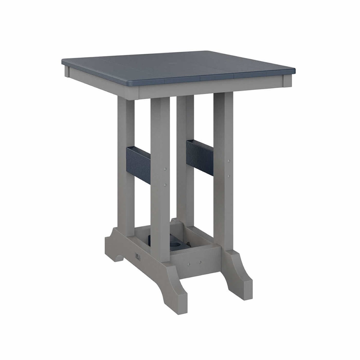 Berlin Gardens Garden Classic 28 in Square Bar Table