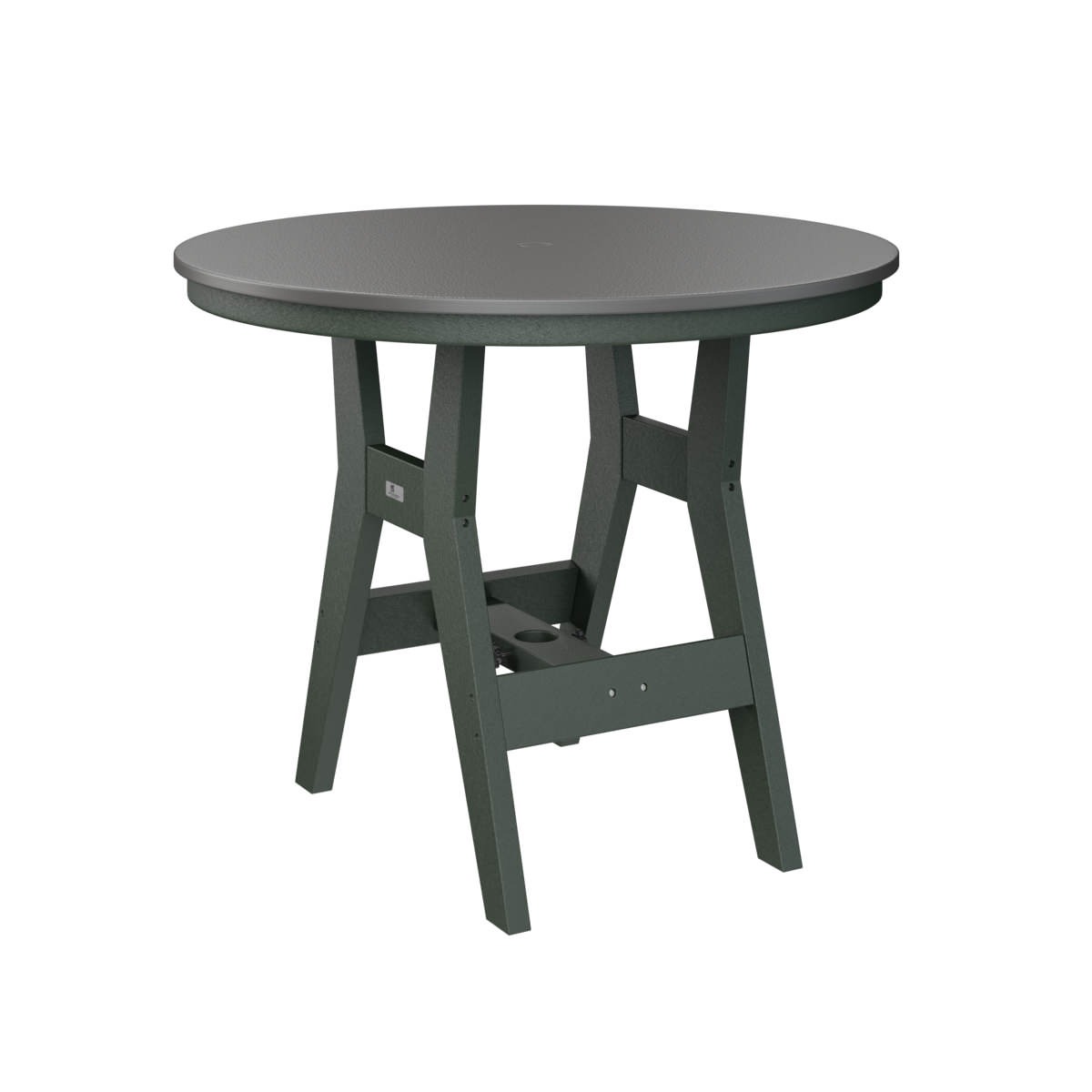Berlin Gardens Harbor Hammered Finish 38 in Round Dining Table