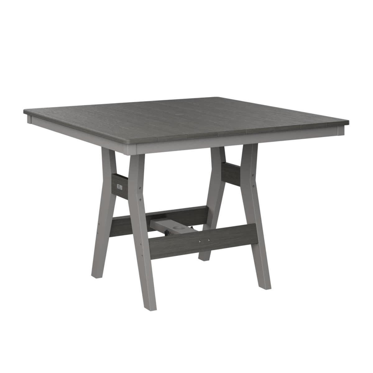 Berlin Gardens Harbor Hammered Finish 44 in Square Dining Table