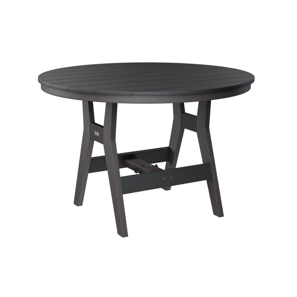 Berlin Gardens Harbor Hammered Finish 48 in Round Dining Table