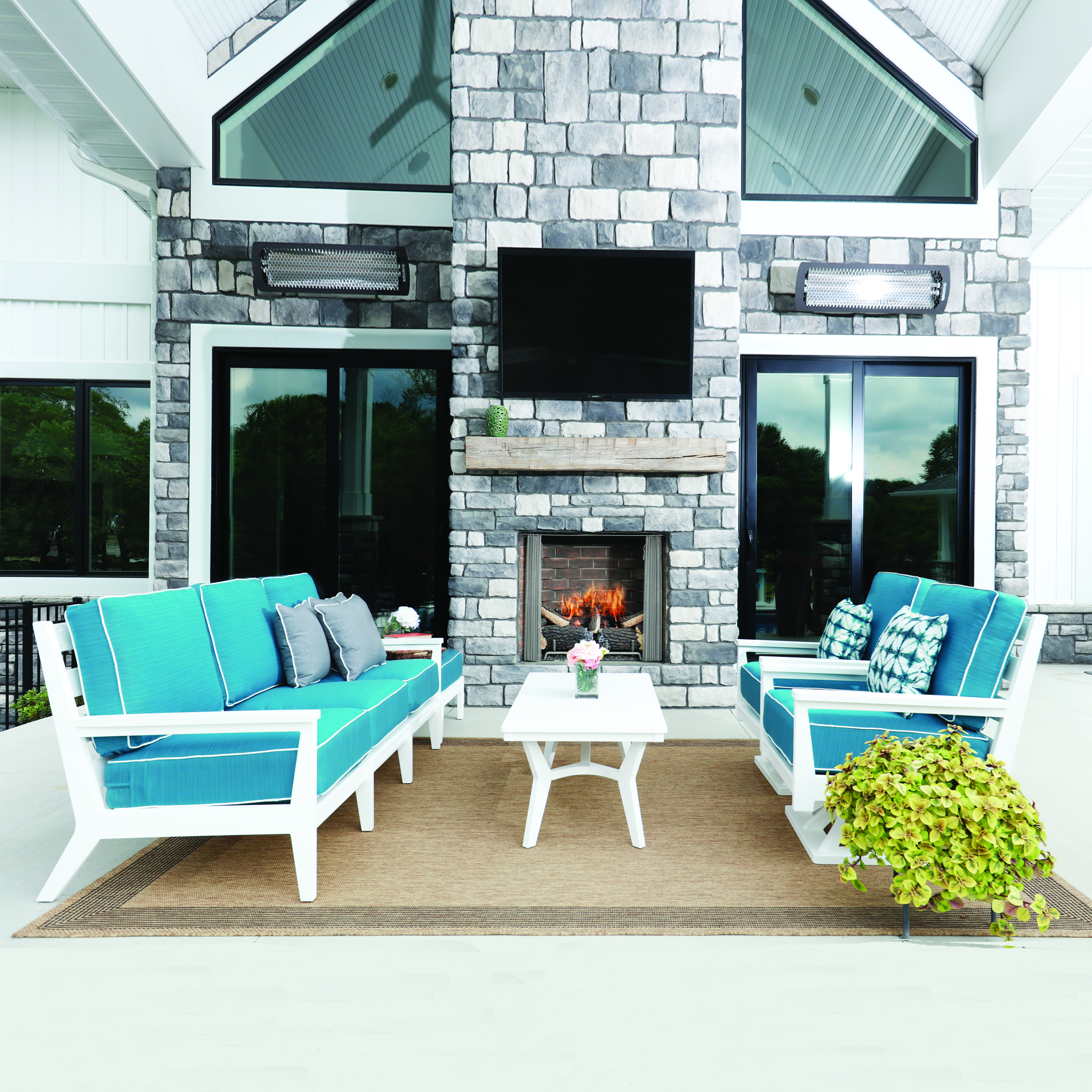 Berlin Gardens Mayhew Rectangle Coffee Table