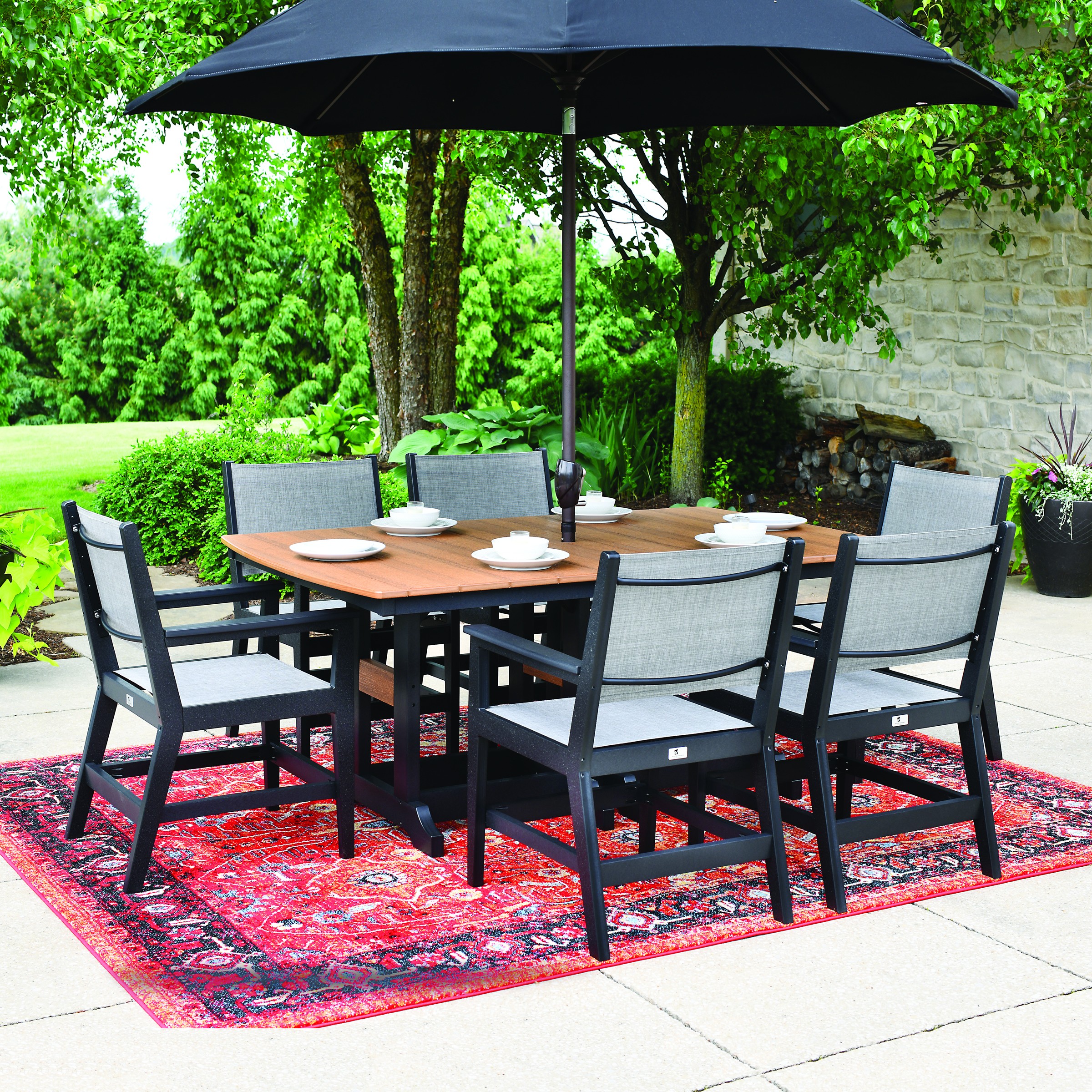 Berlin Gardens Mayhew 7 pc Dining Set