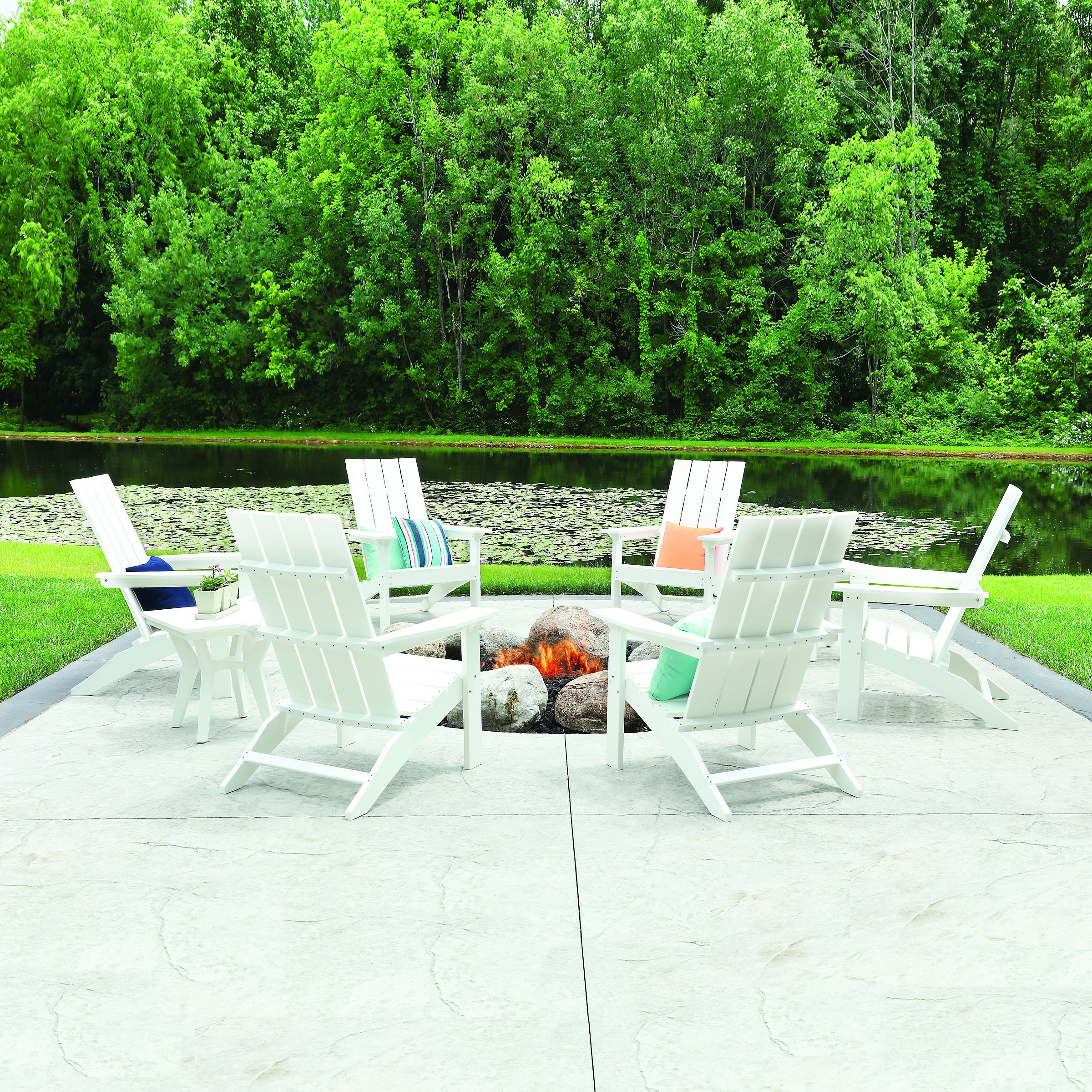 Berlin Gardens Mayhew Adirondack 3 pc Conversation Set