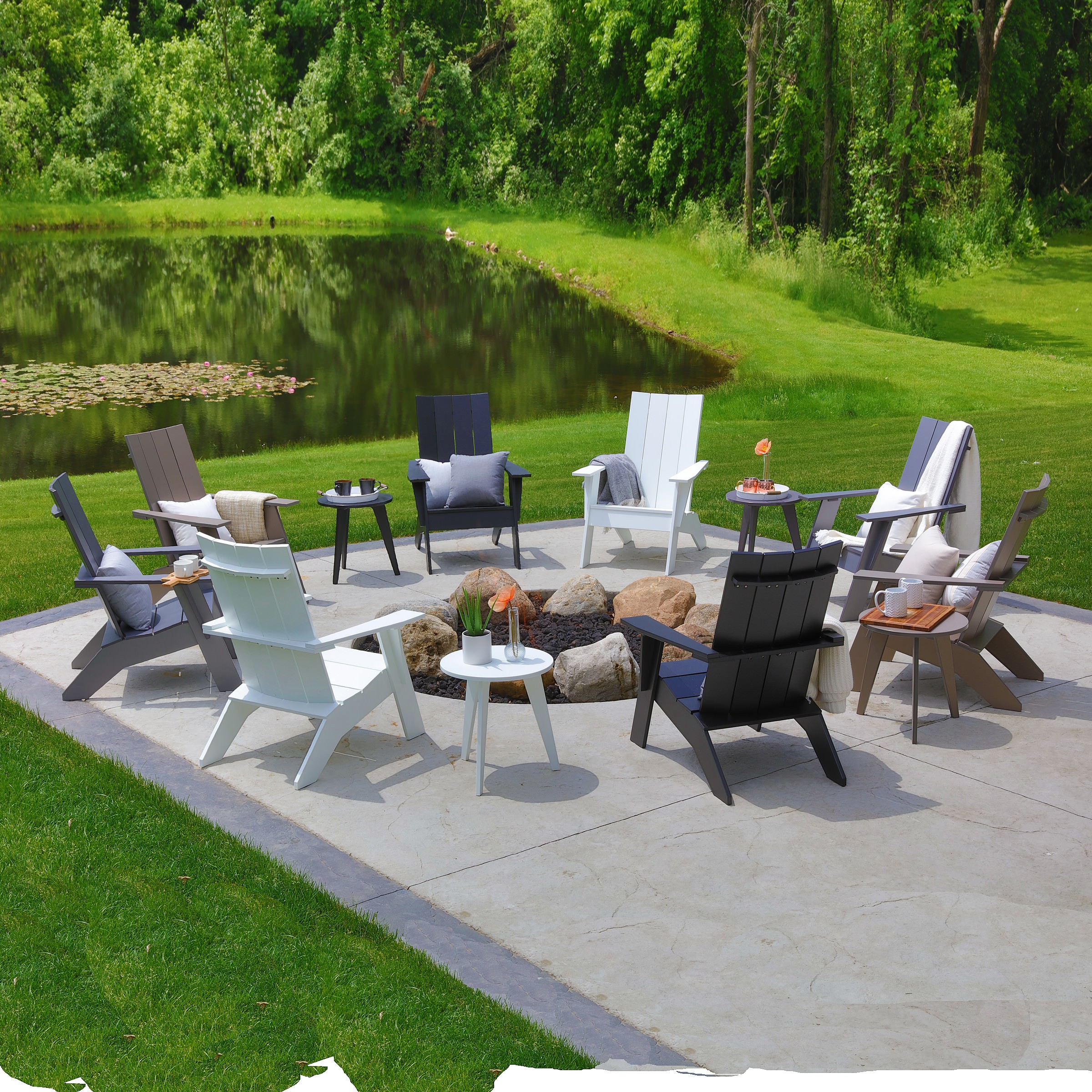 Berlin Gardens Nordic Adirondack Chair