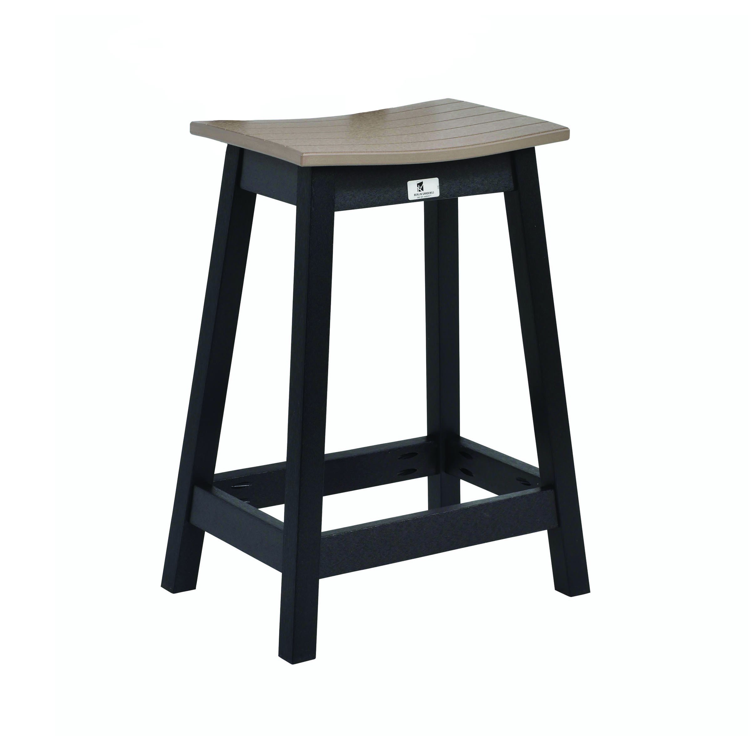 Berlin Gardens Saddle Counter Stool