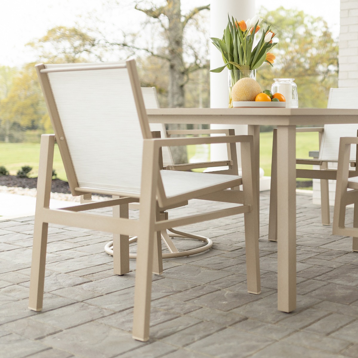 Berlin Gardens Vida Sling Dining Chair