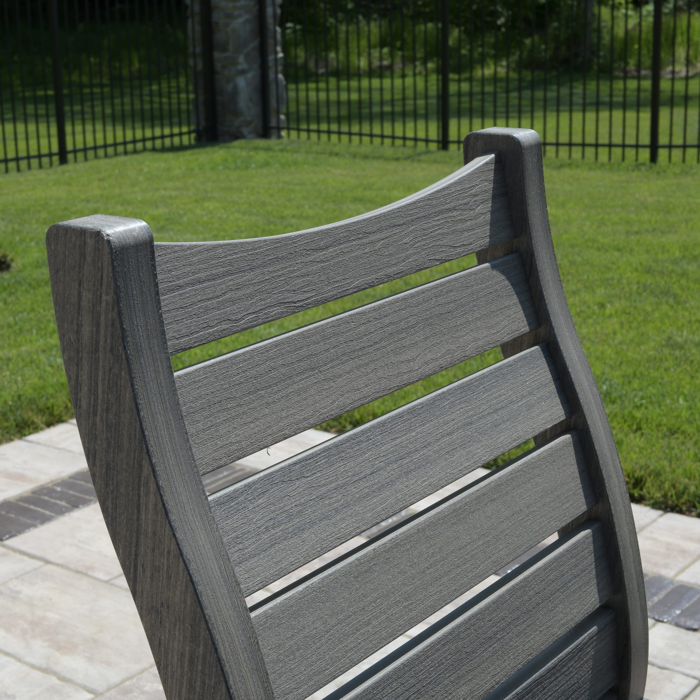 Bristol chair back design - hidden hardware