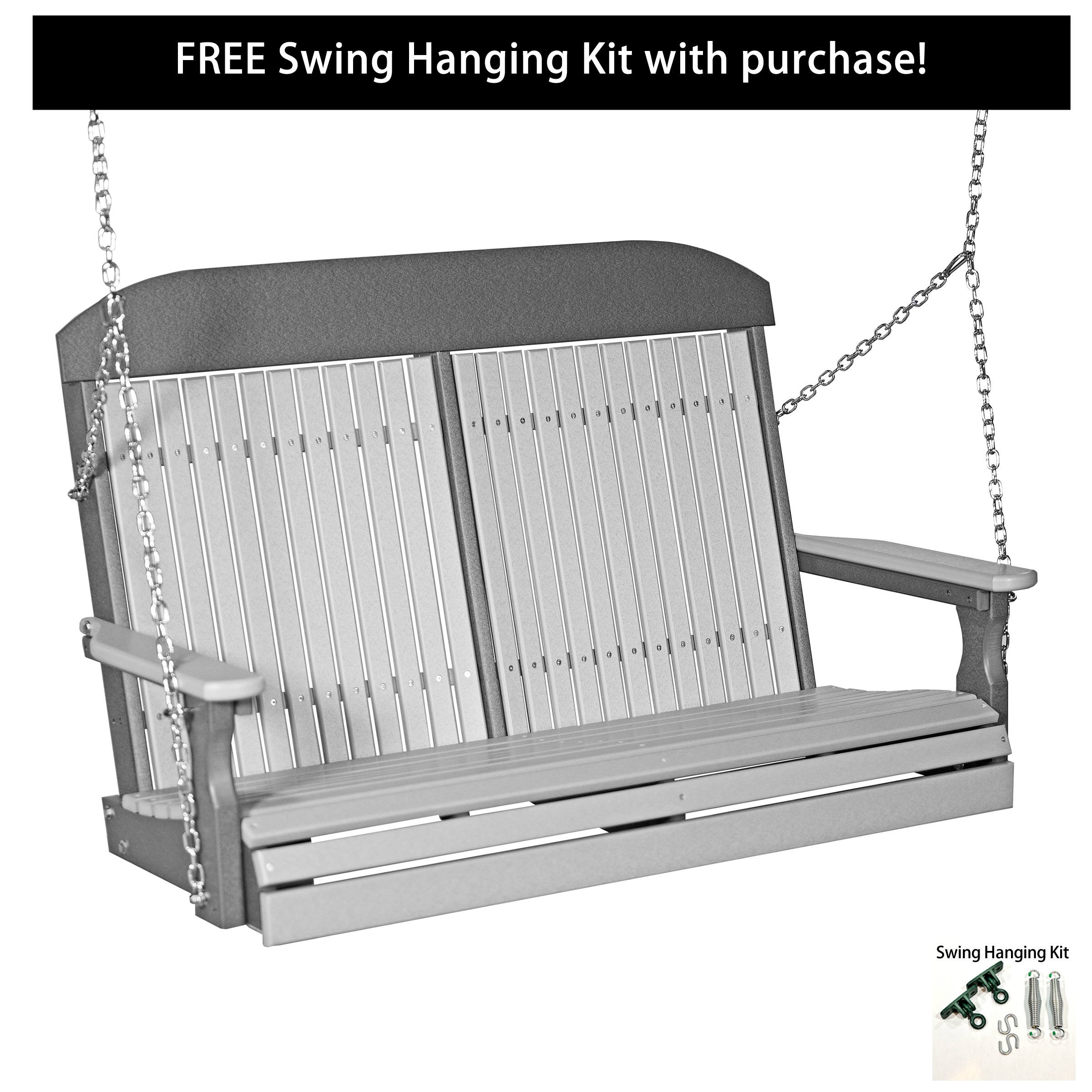 Luxcraft Classic Highback 4 ft Swing