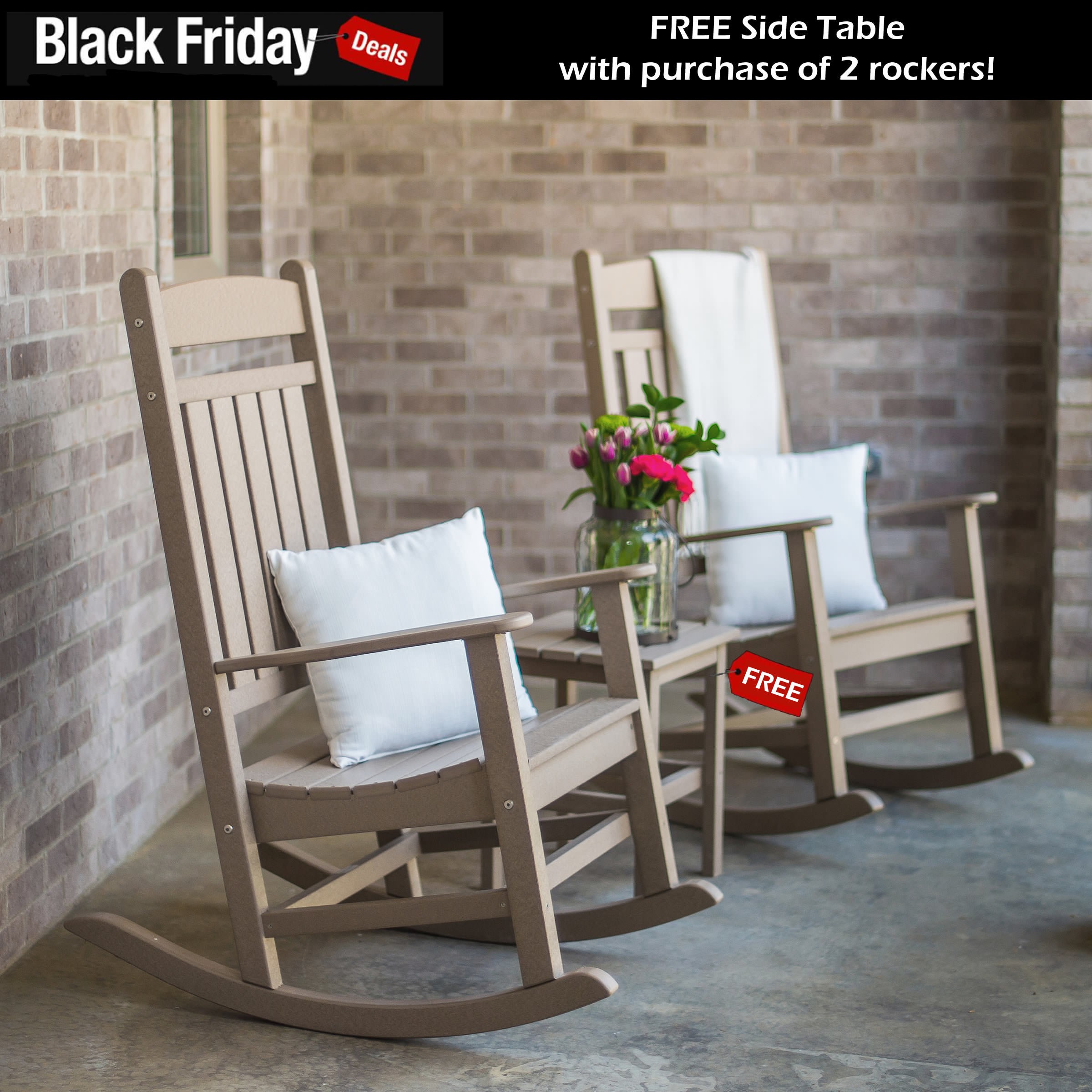 Durogreen™ Classic Poly Rocker Seating Set