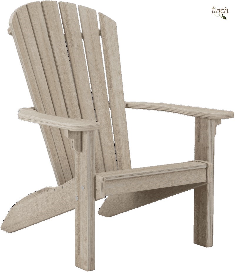 Finch Amish Poly SeaAira Adirondack Chair