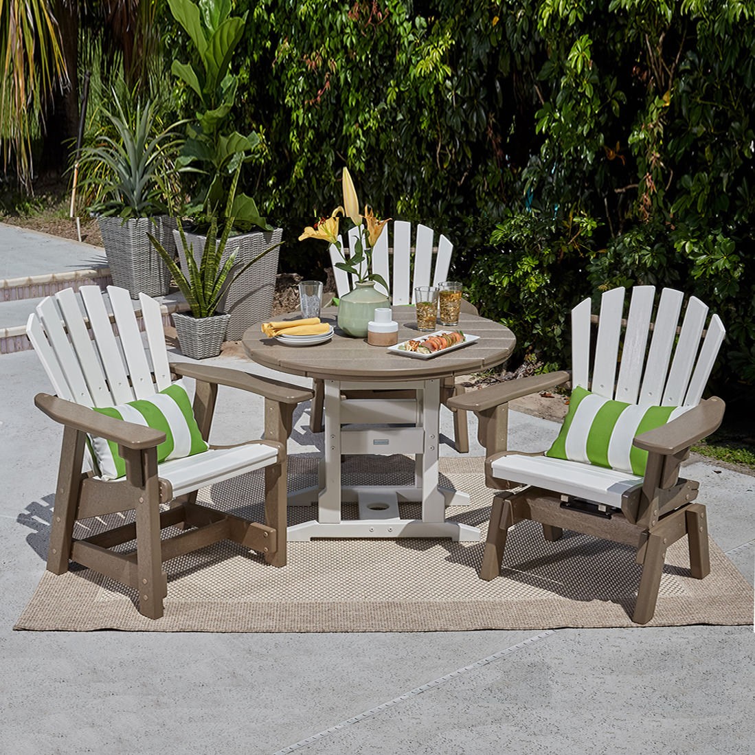 Breezesta™ Coastal Swivel Dining Chair