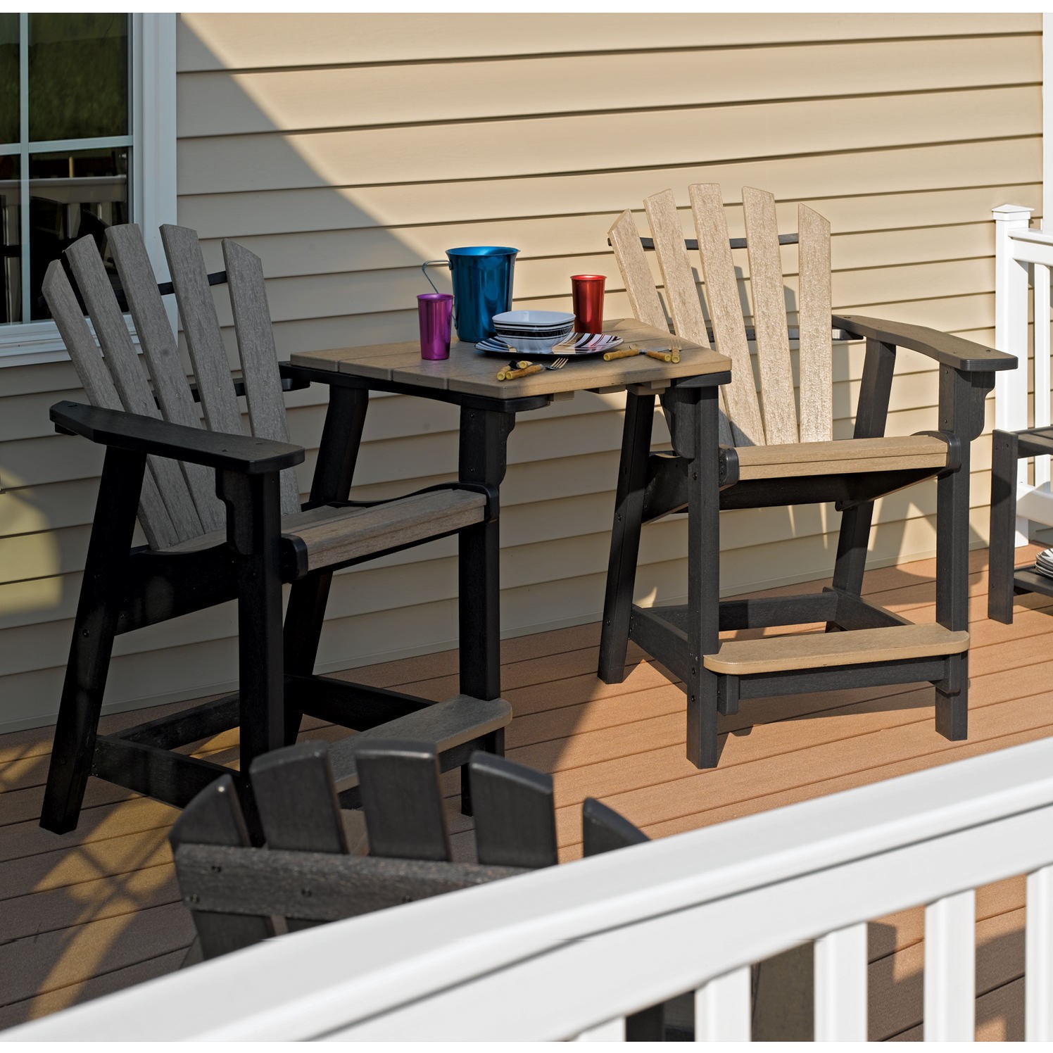 Breezesta Coastal Counter Tete-a-Tete Set