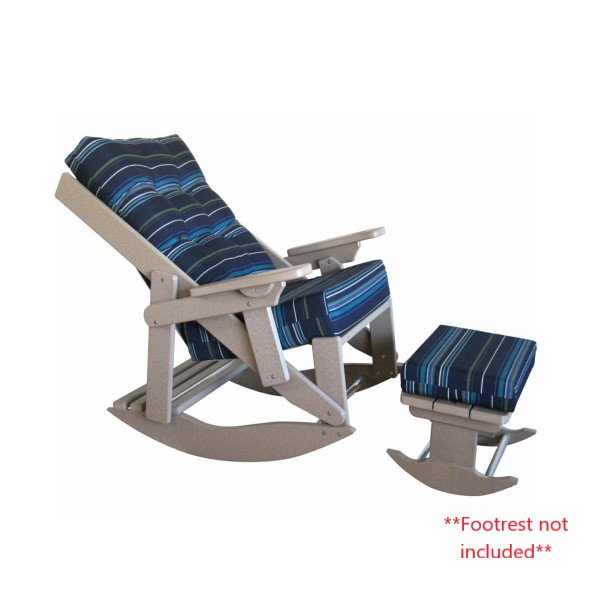 Amish Poly Caribbean Premium Comfort Rocker Recliner