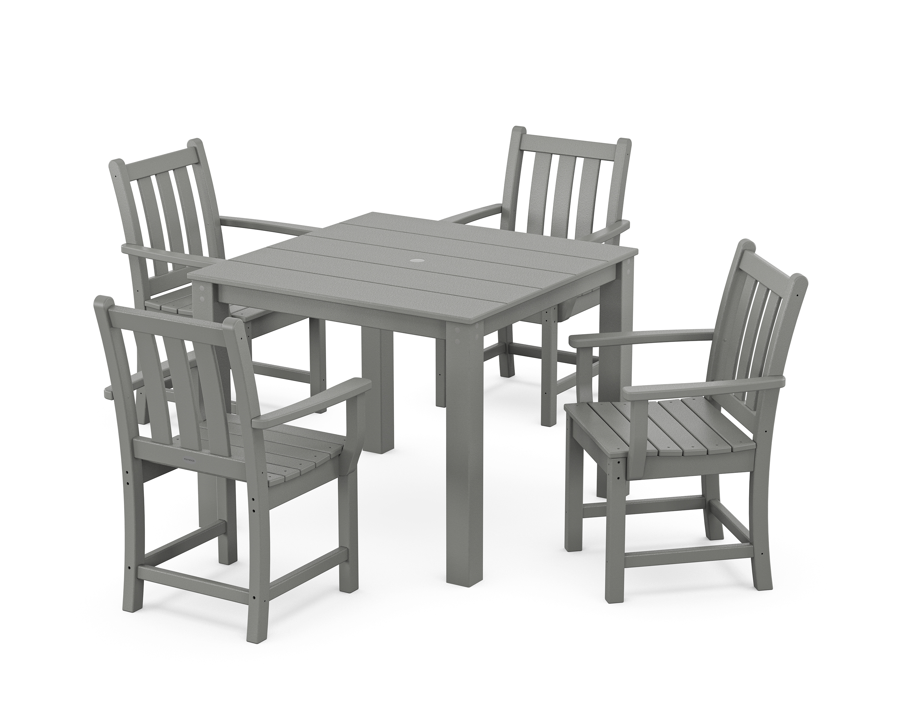 POLYWOOD Traditional Garden 5-Piece Parsons Dining Set