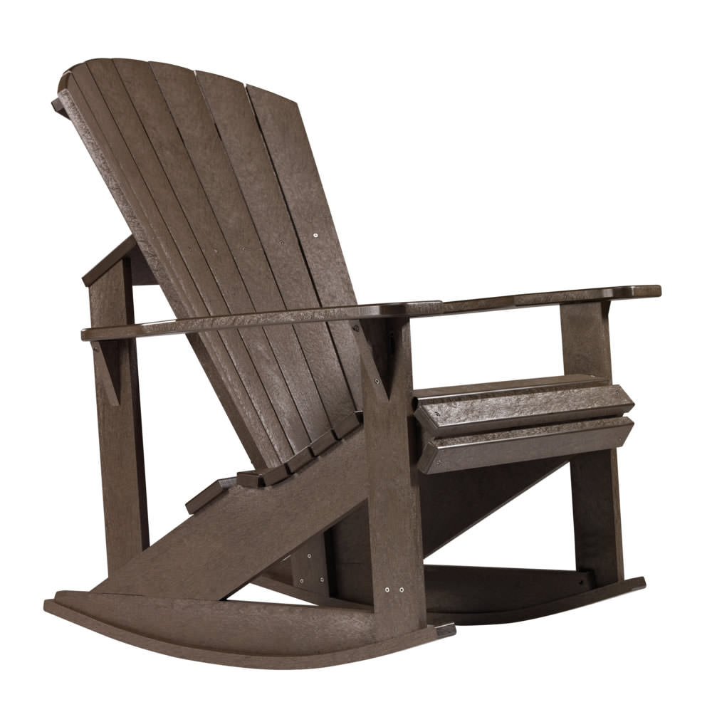 CR Plastics Generations Adirondack Rocking Chair