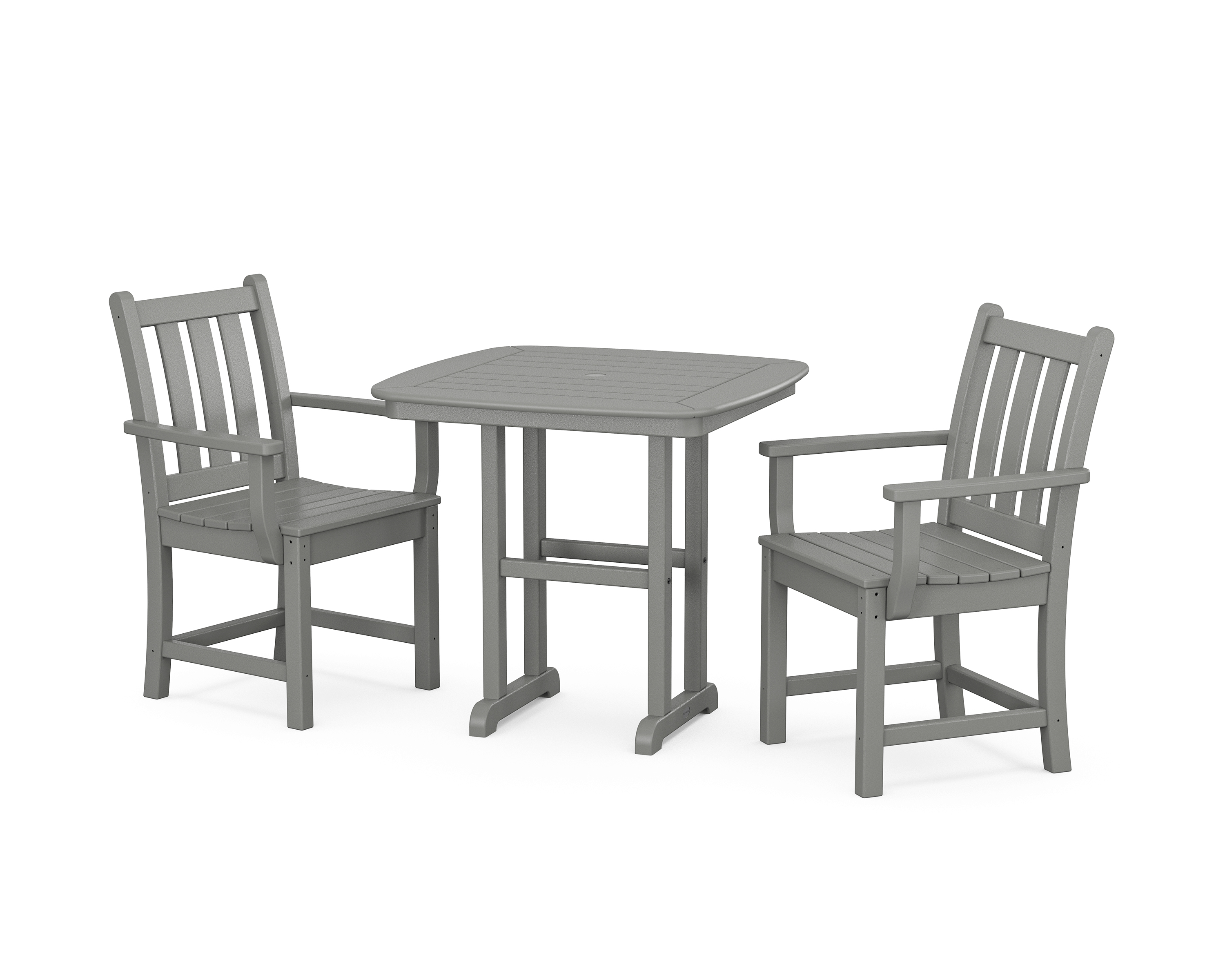 POLYWOOD Traditional Garden 3-Piece Dining Set