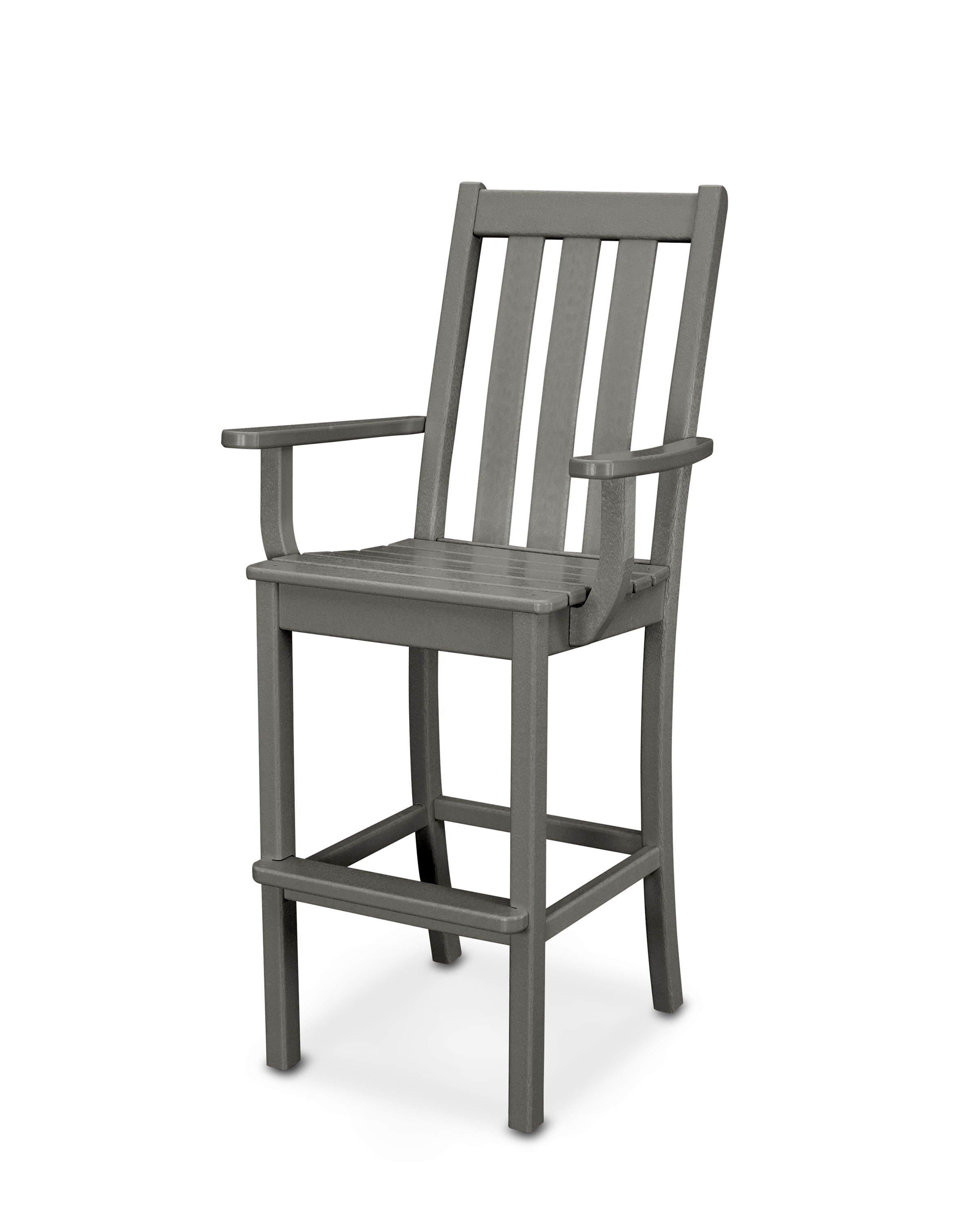 POLYWOOD Vineyard Bar Arm Chair