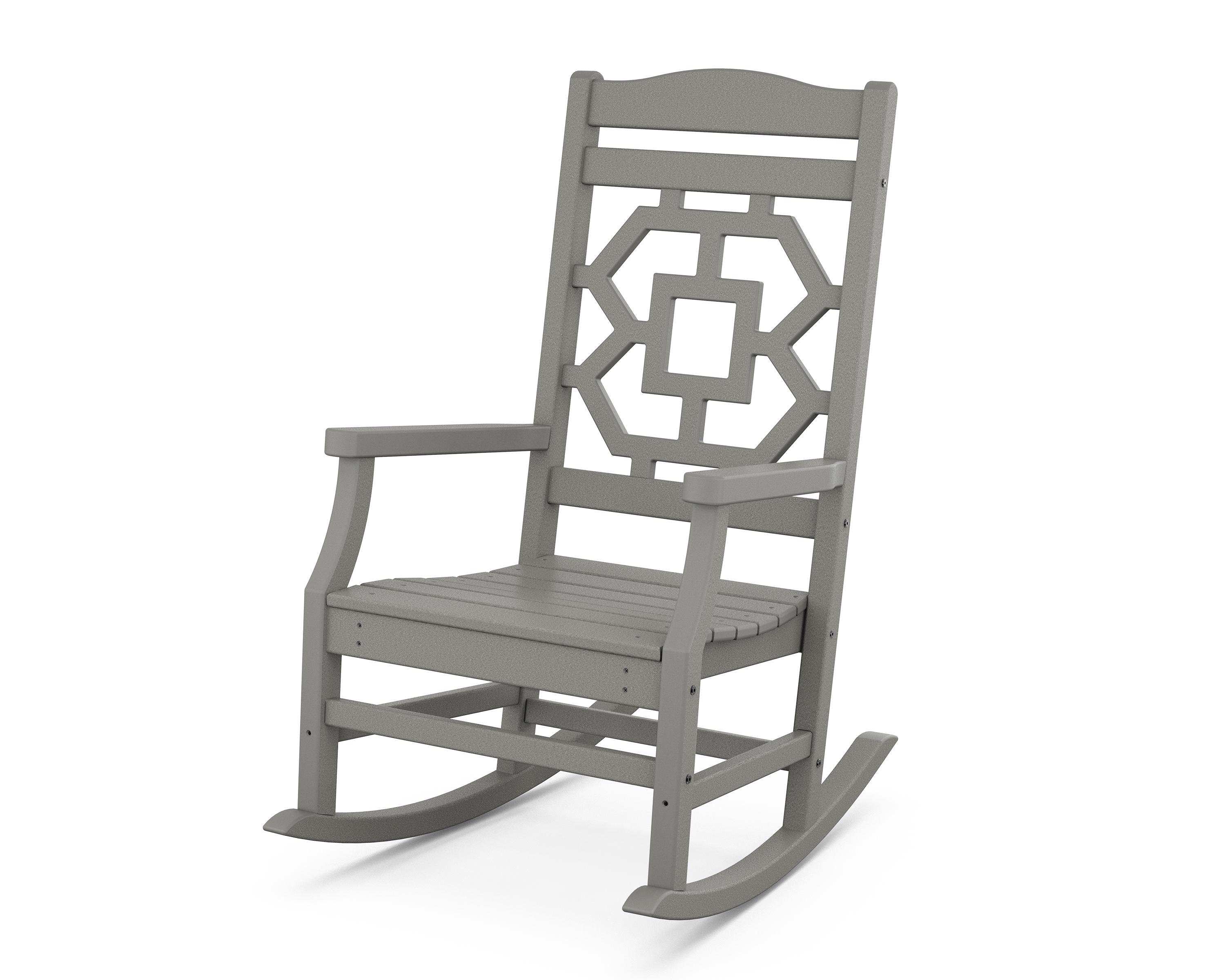 POLYWOOD Chinoiserie Rocking Chair