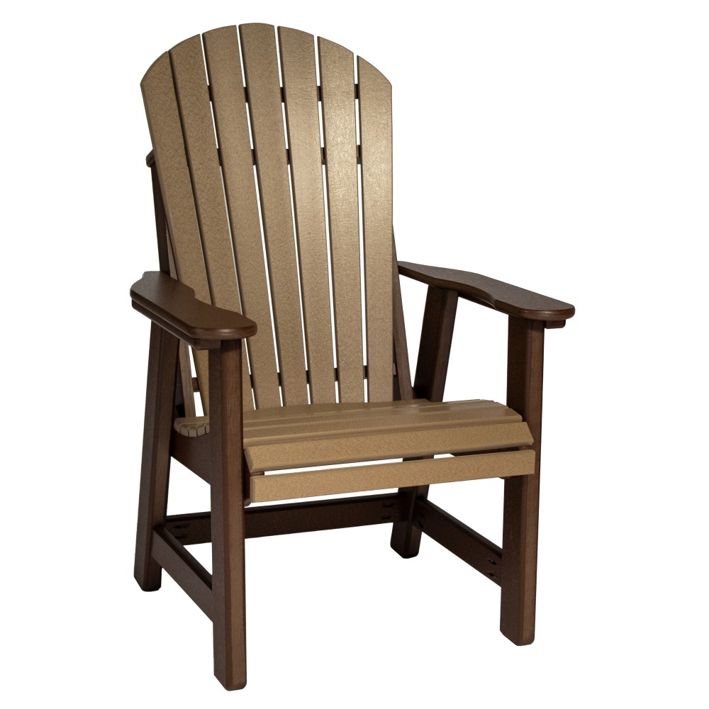 Amish Poly Comfy-Back Garden Chair - Sold in Pairs