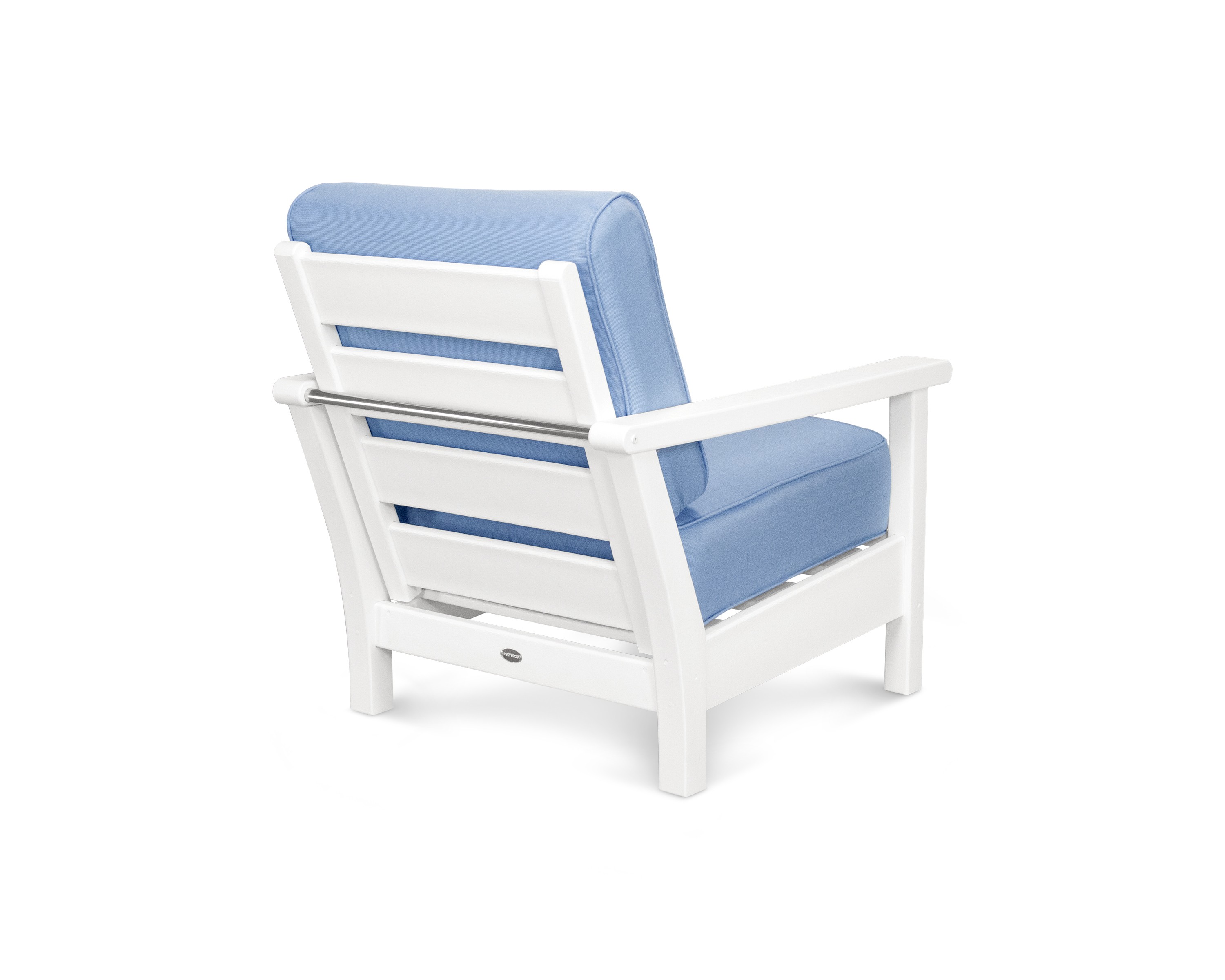 POLYWOOD Harbour Collection 6-Piece Outdoor Living Set with Accent Pillows