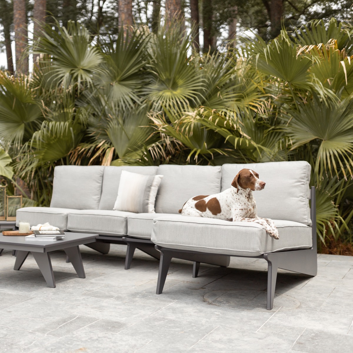 Berlin Gardens Holland Deep Seating Sofa