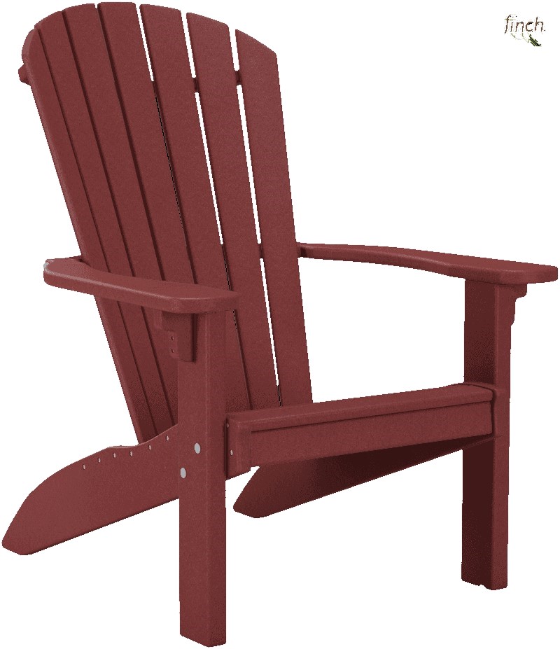Finch Amish Poly SeaAira Adirondack Chair