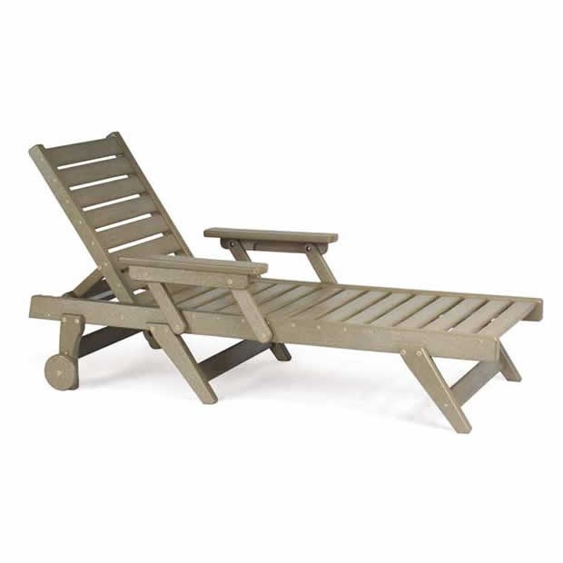 Breezesta™ Chaise Lounge Chair with Wheels