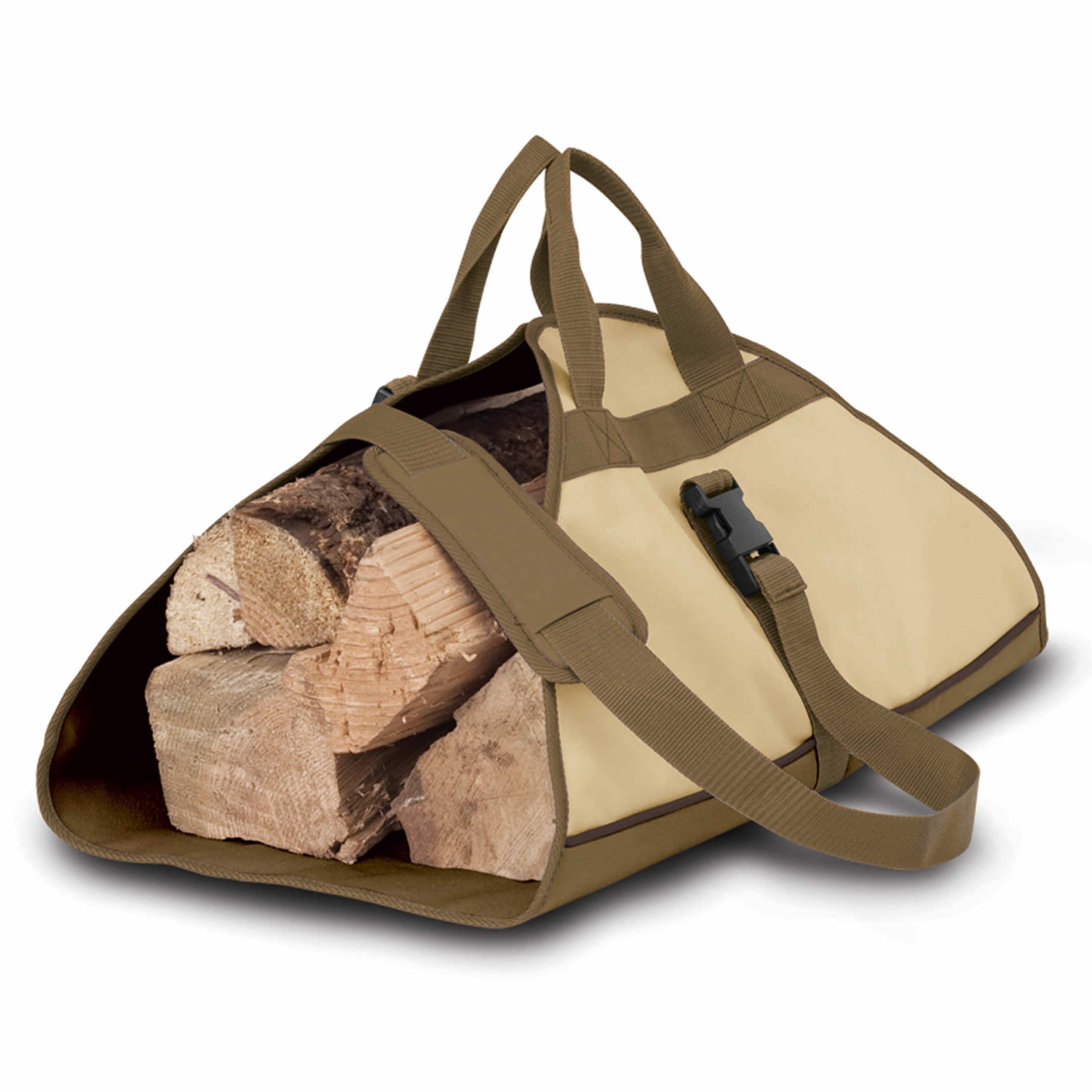 Classic Accessories Patio Veranda Log Carrier Pebble