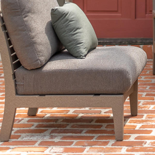 Berlin Gardens Classic Terrace Seat Cushion