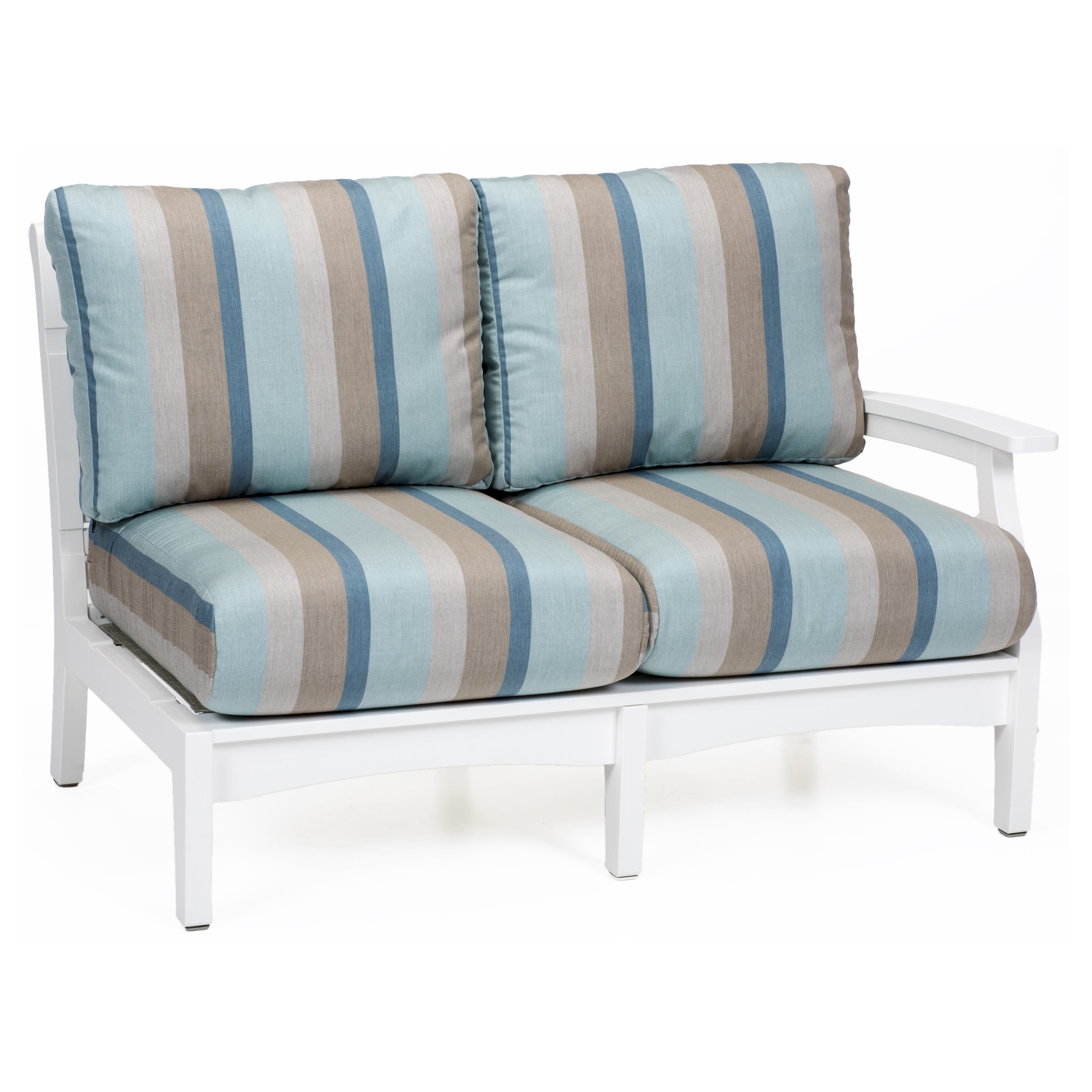 Berlin Gardens Classic Terrace Left Arm Loveseat
