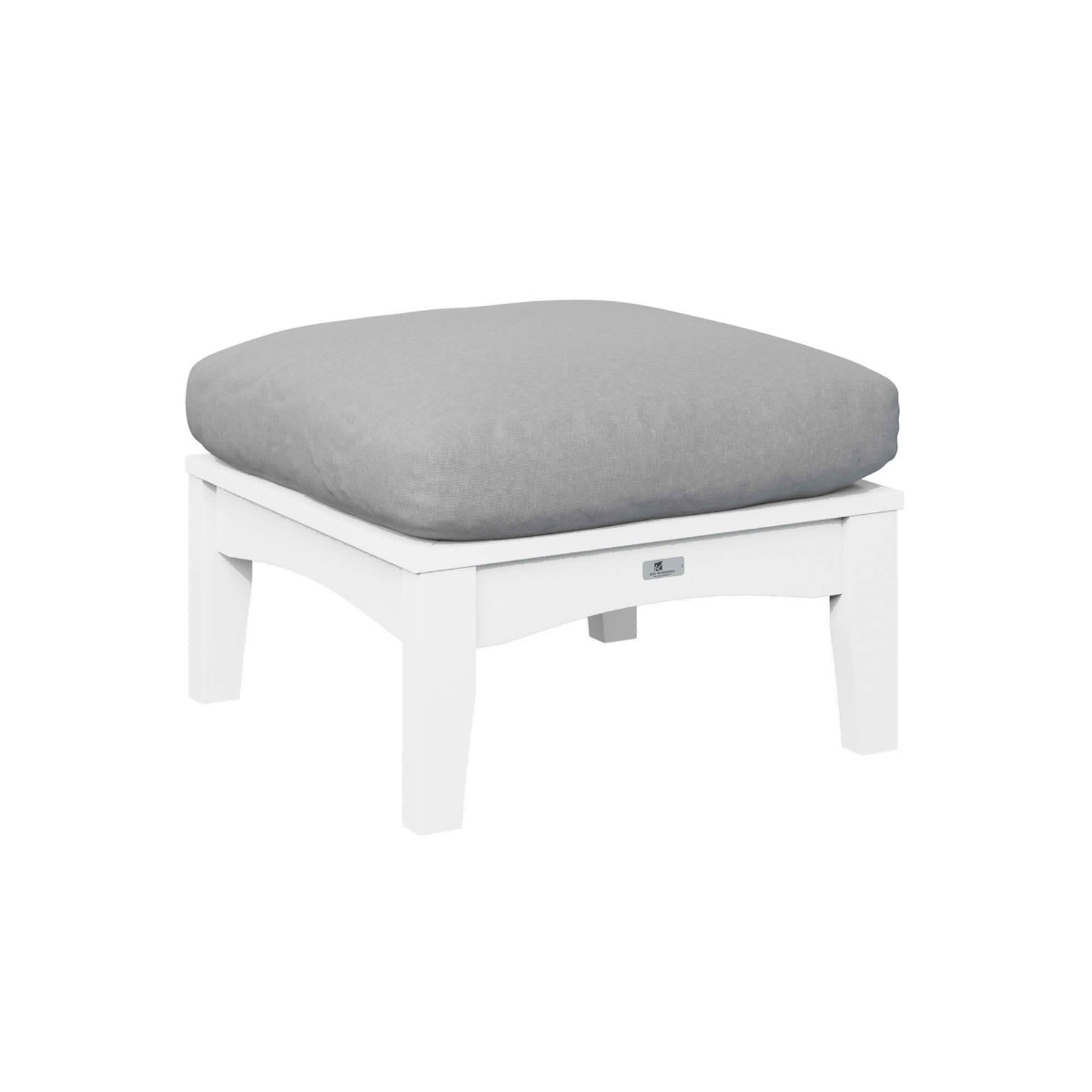Berlin Gardens Classic Terrace Ottoman Cushion