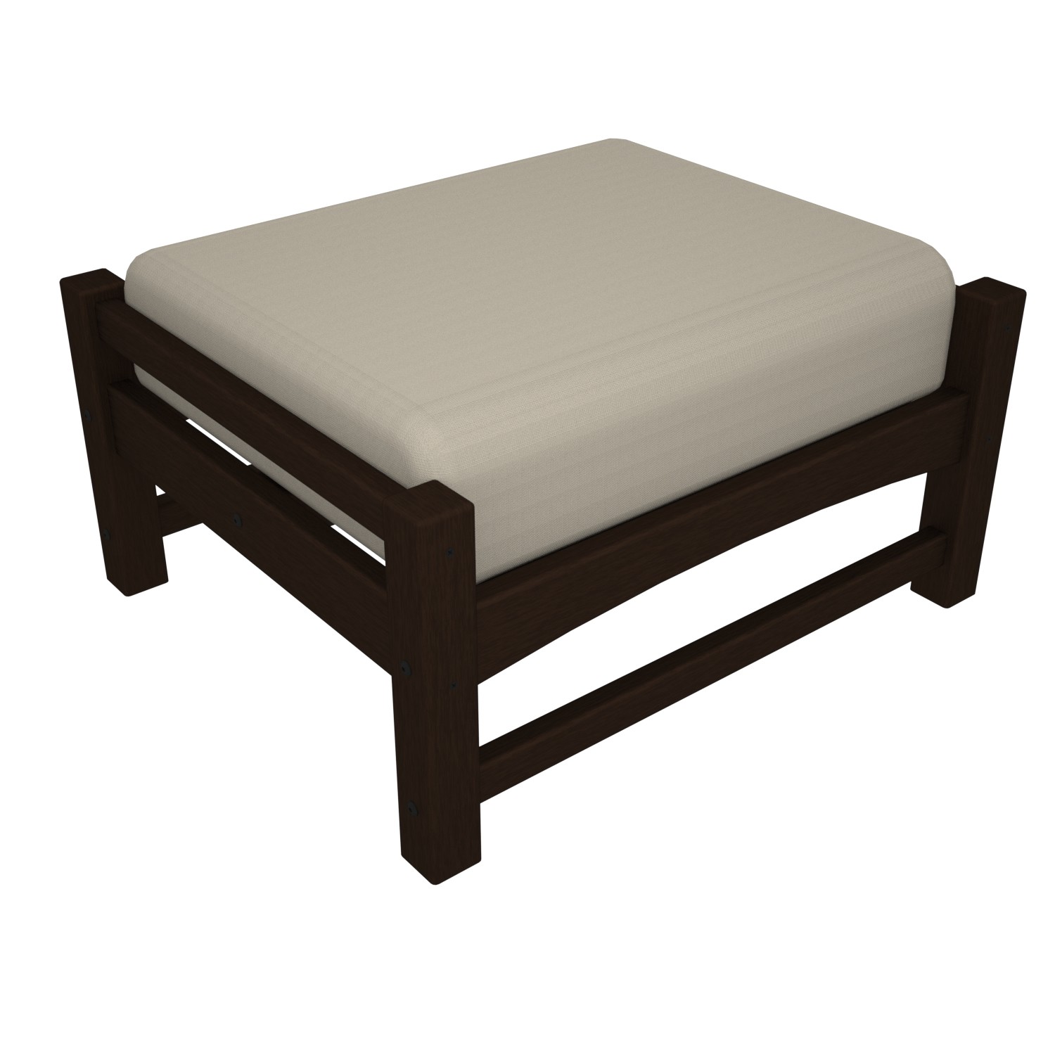 POLYWOOD Club Ottoman