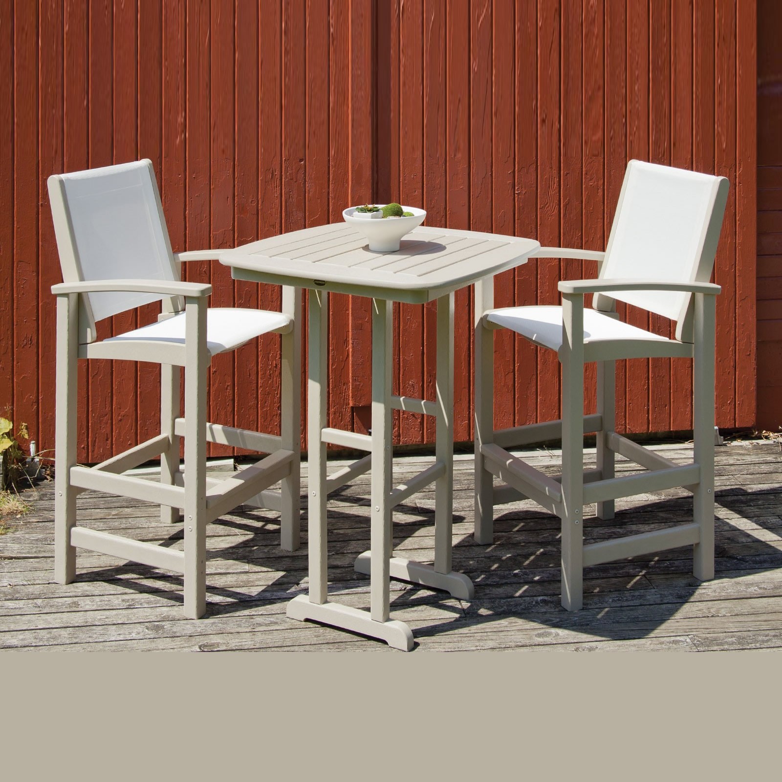 POLYWOOD® Coastal Bar Chair