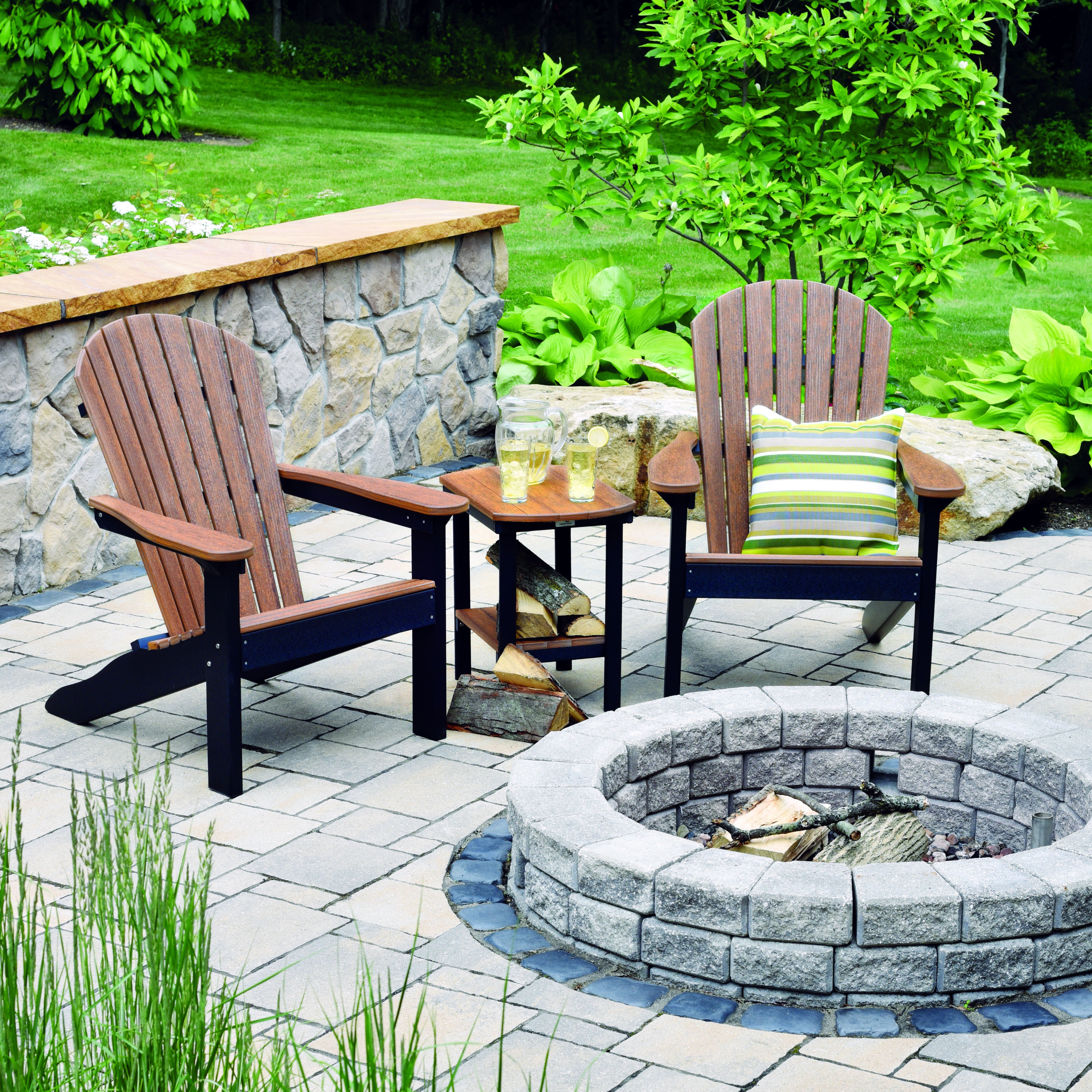 Berlin Gardens Comfo-Back Adirondack Chair