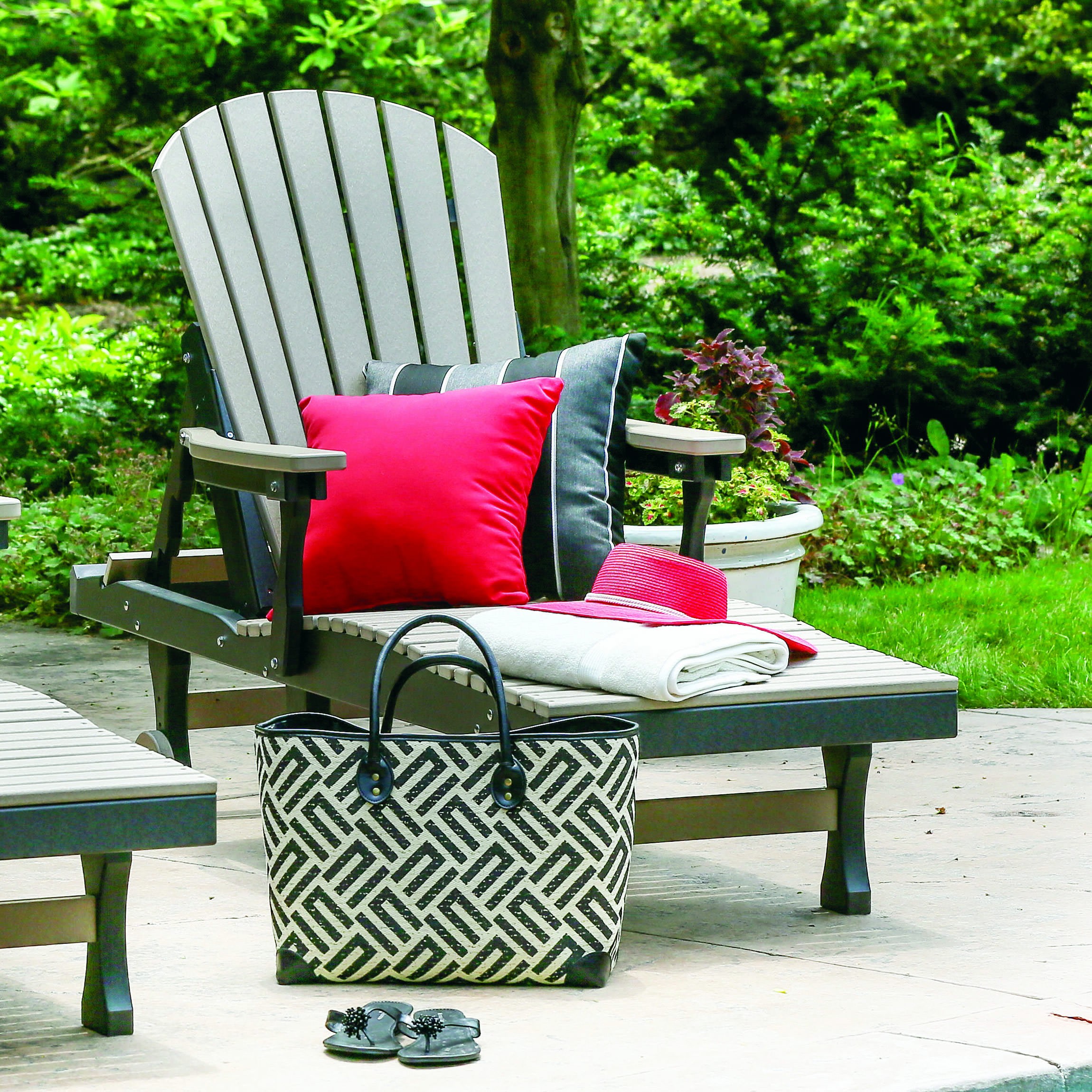 Berlin Gardens Comfo-Back Chaise Lounge Set