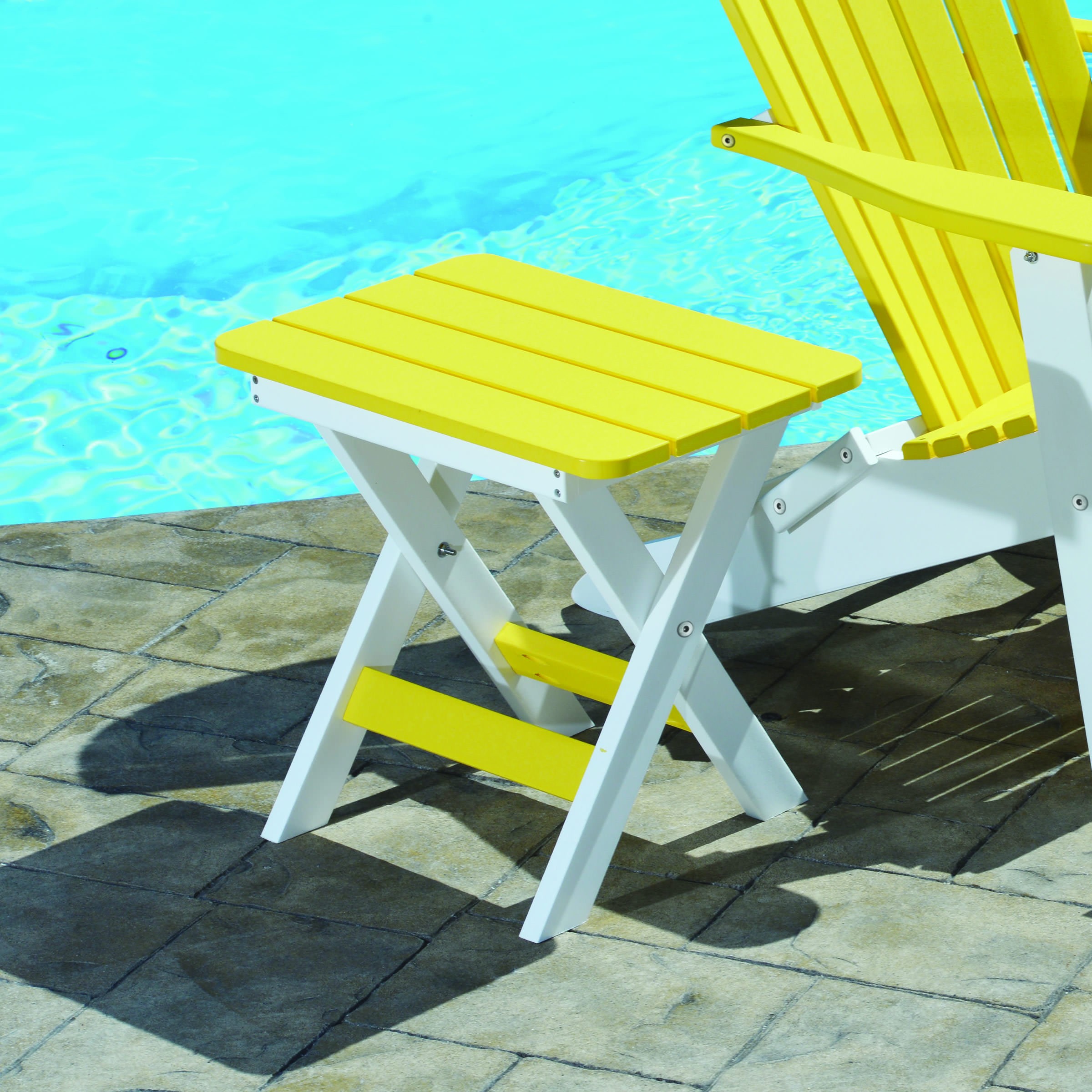 Berlin Gardens Folding End Table