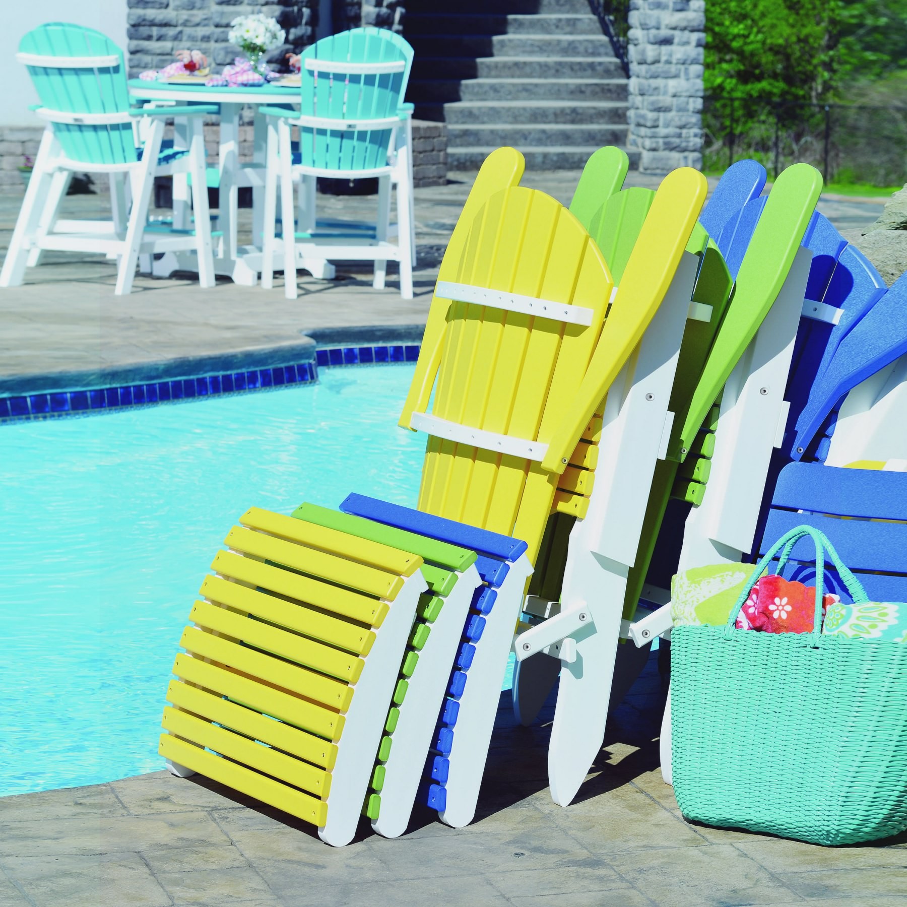 Chairs and Ottomans sold separately.