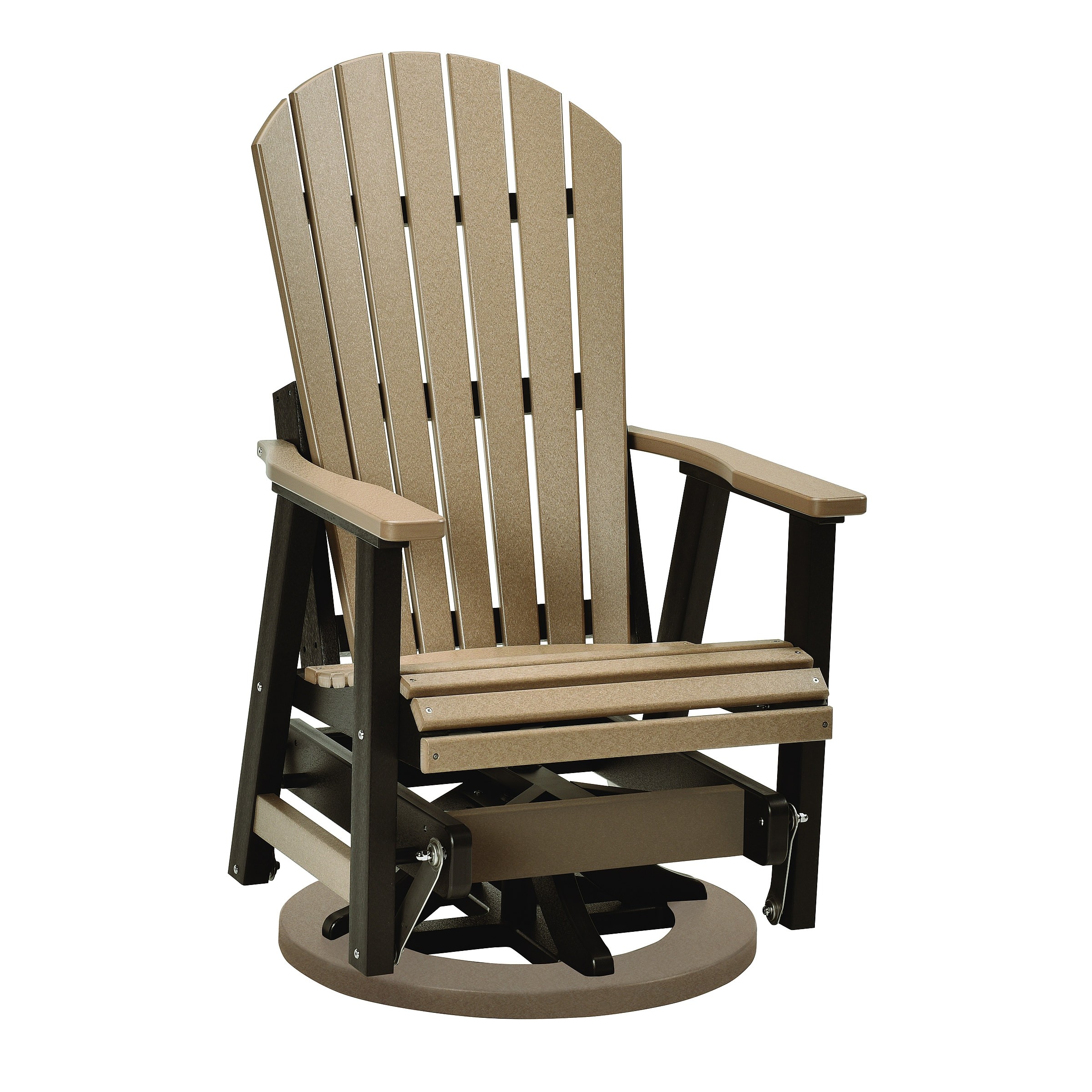 Berlin Gardens Comfo-Back 2 ft Swivel Glider