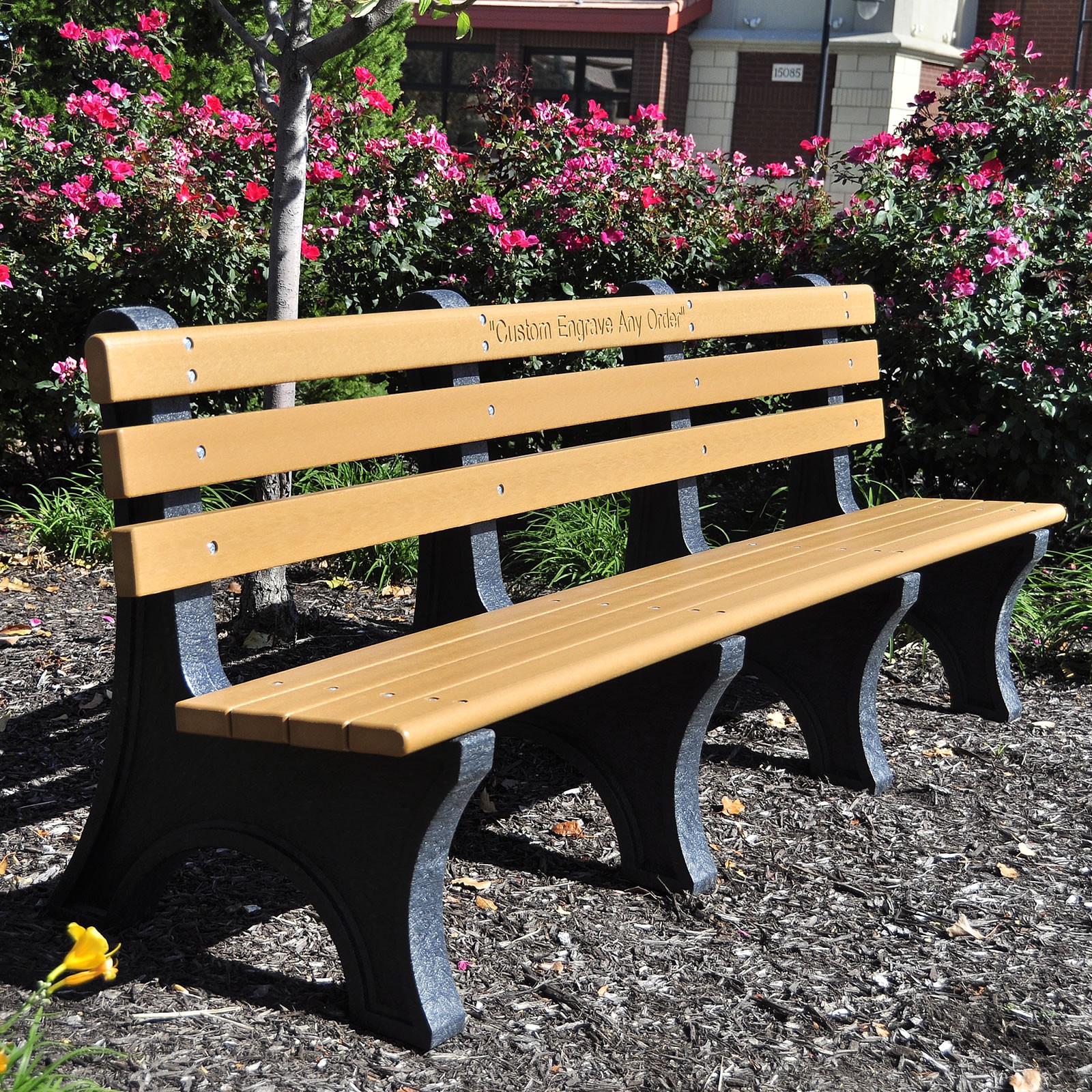 Frog Furnishings Comfort Park Avenue 8 ft Poly Bench