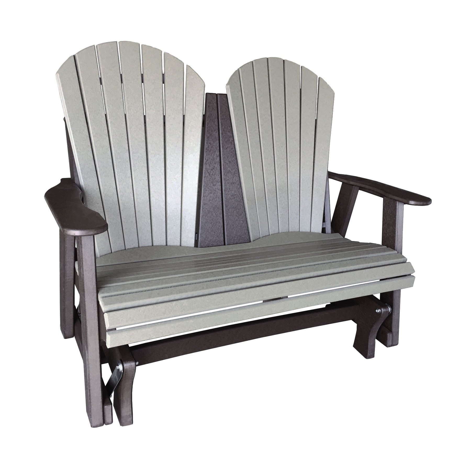 Amish Poly Comfy-Back Double Glider