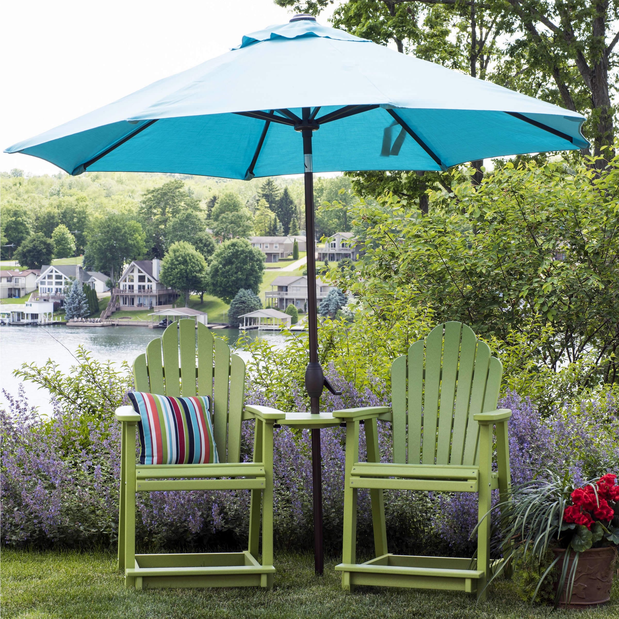 Berlin Gardens Cozi-Back Counter Tete-a-Tete Set