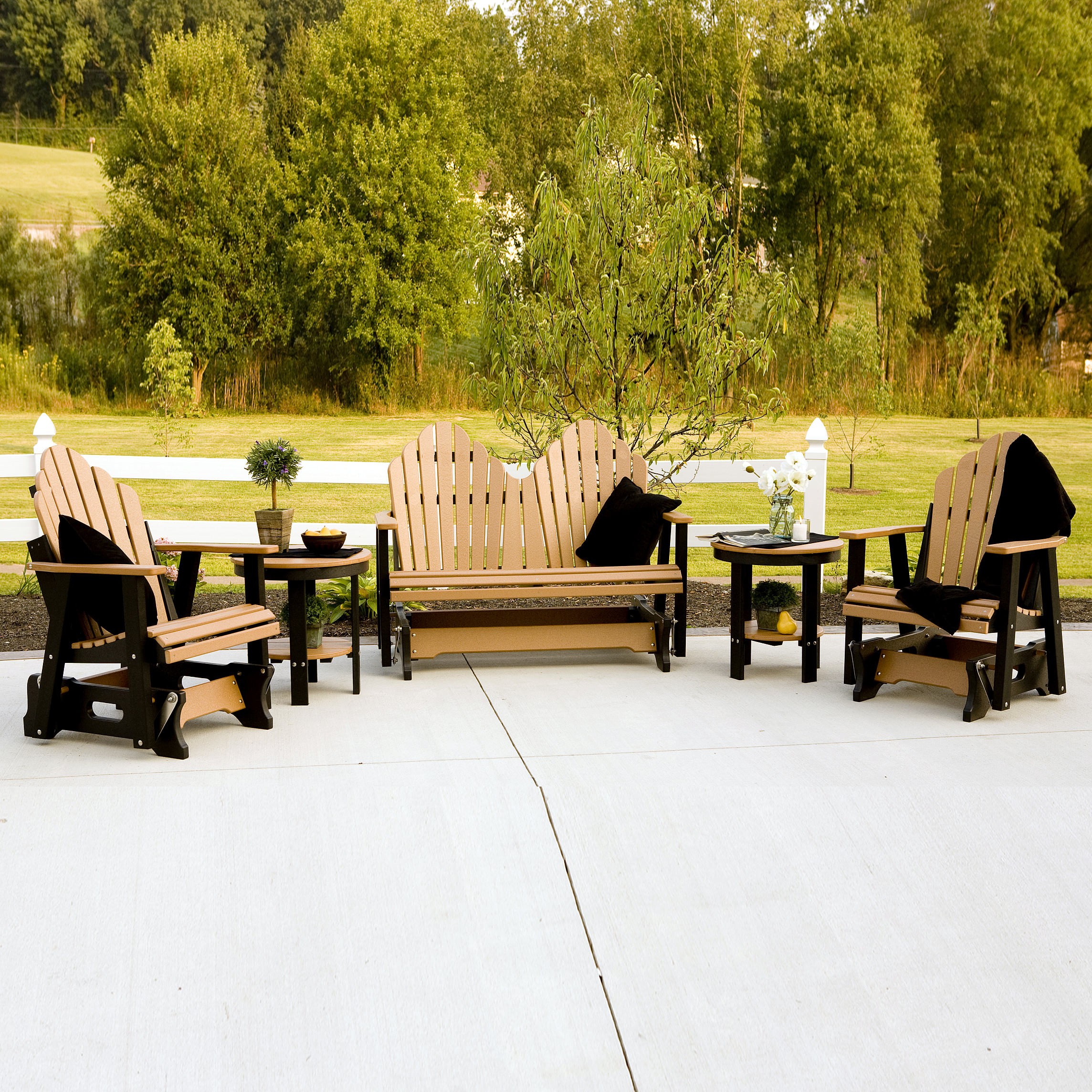 Berlin Gardens Cozi-Back® Seating Set