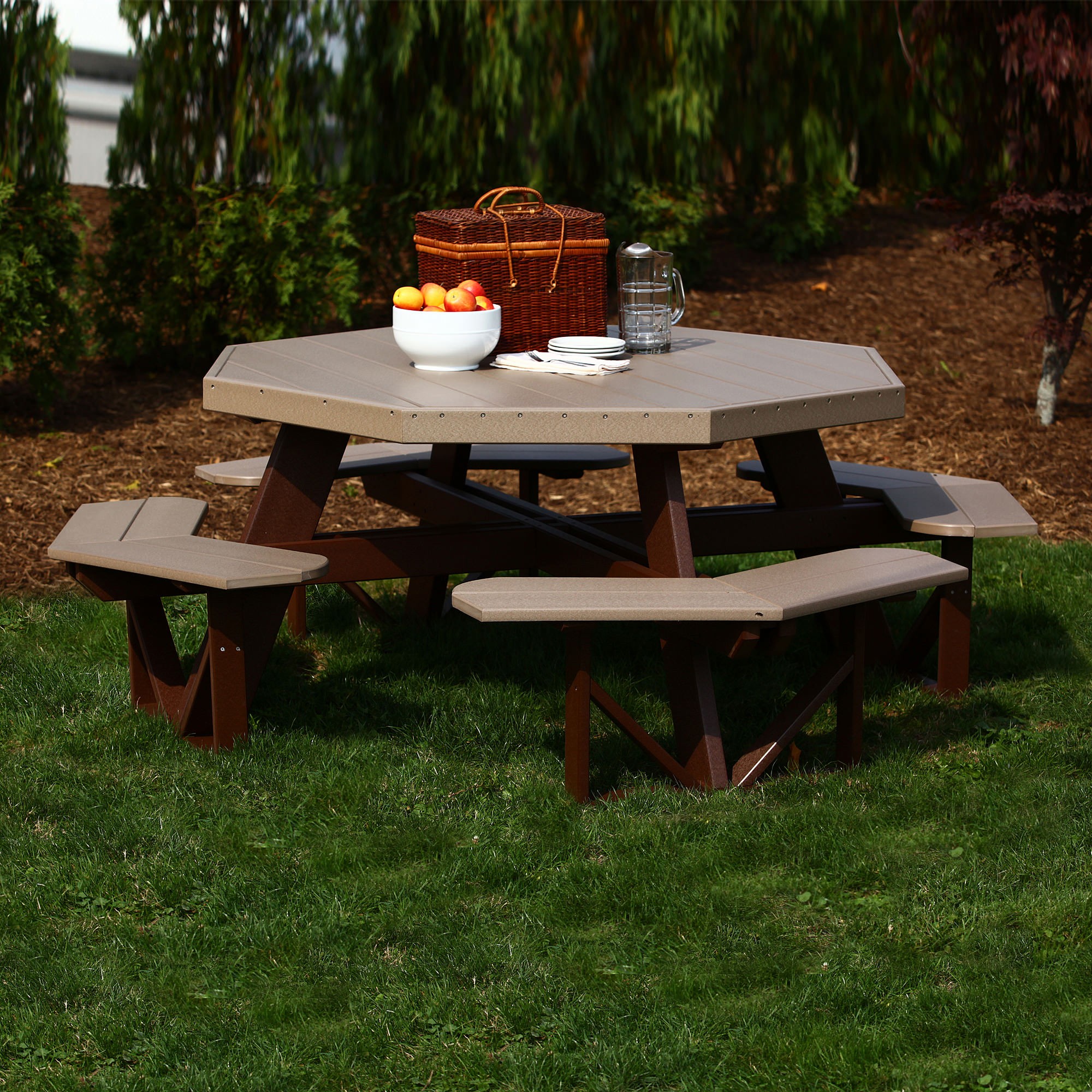 Shown in Weatherwood on Chestnut