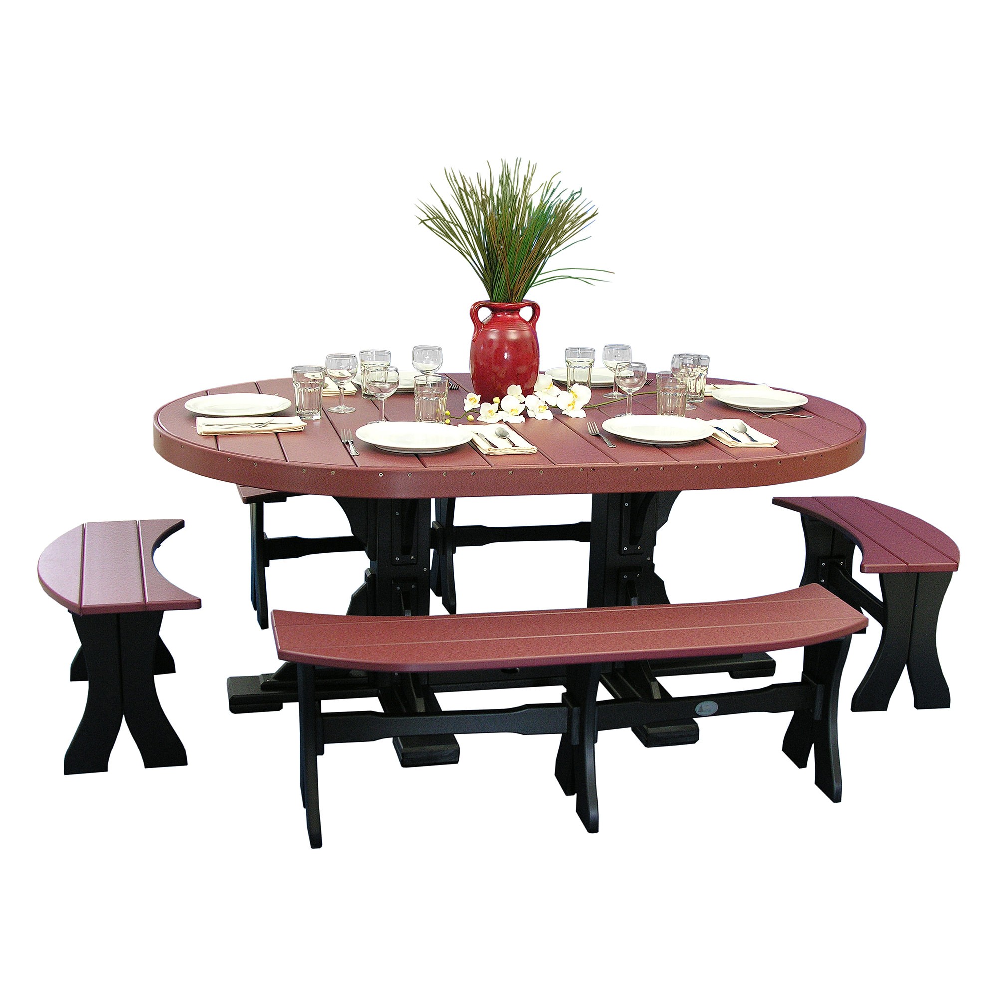 Luxcraft Oval Dining Set