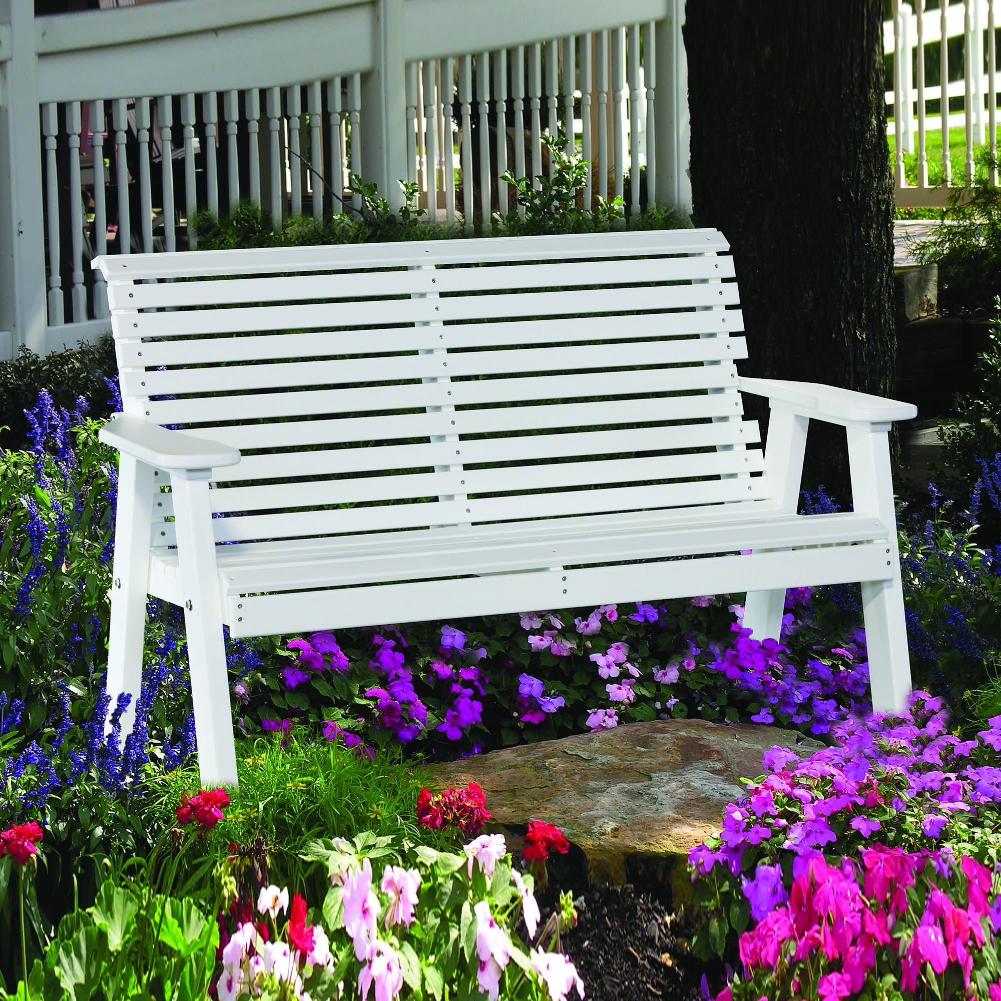 Shown in dove gray on slate