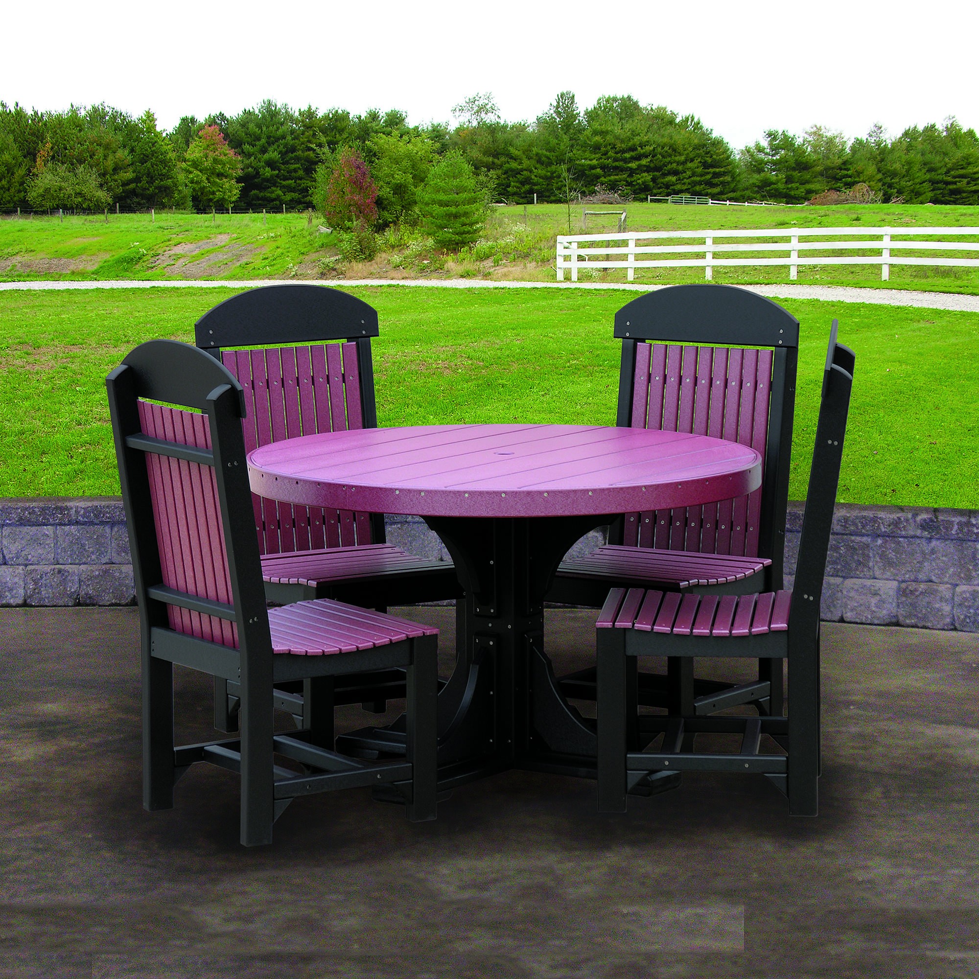 Shown in Cherrywood on Black