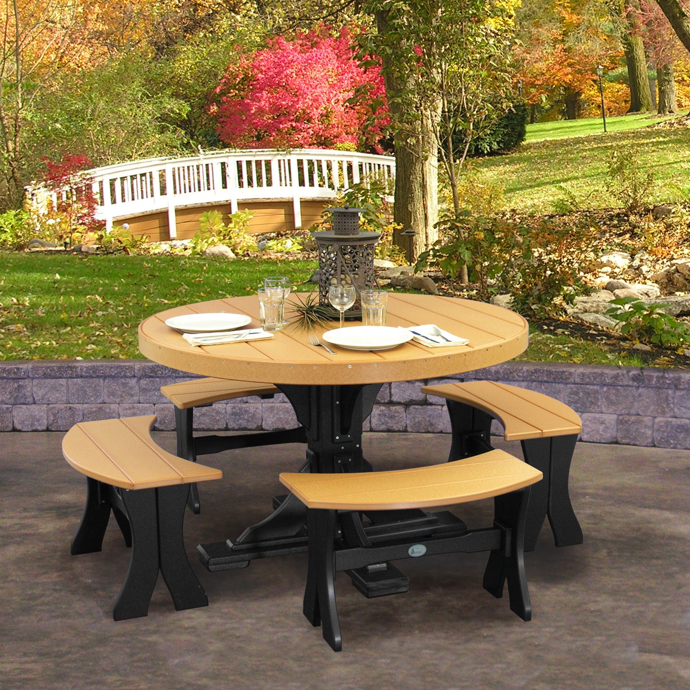 Benches sold separately