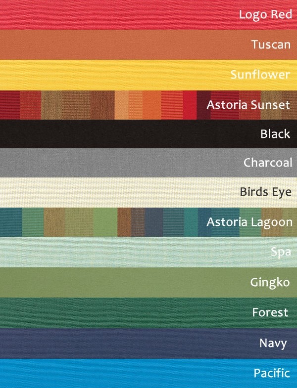 Sunbrella Cushion Fabric Options